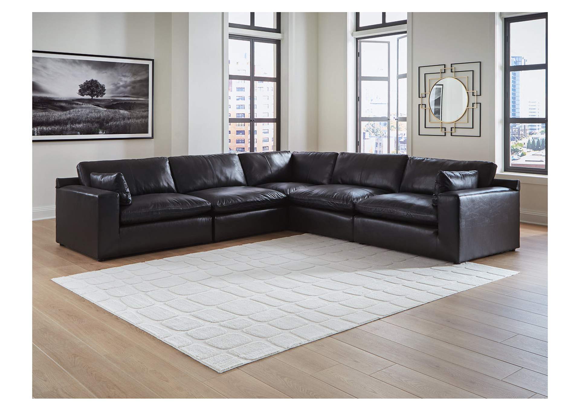 Emilia 5-Piece Sectional image 2
