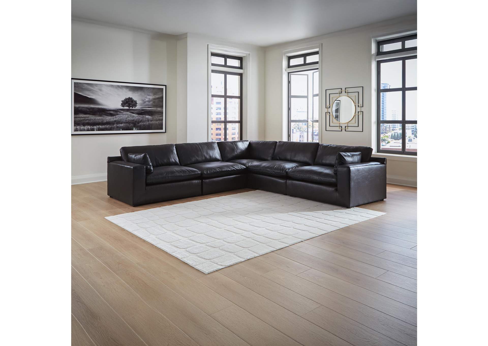 Emilia 5-Piece Sectional image 2