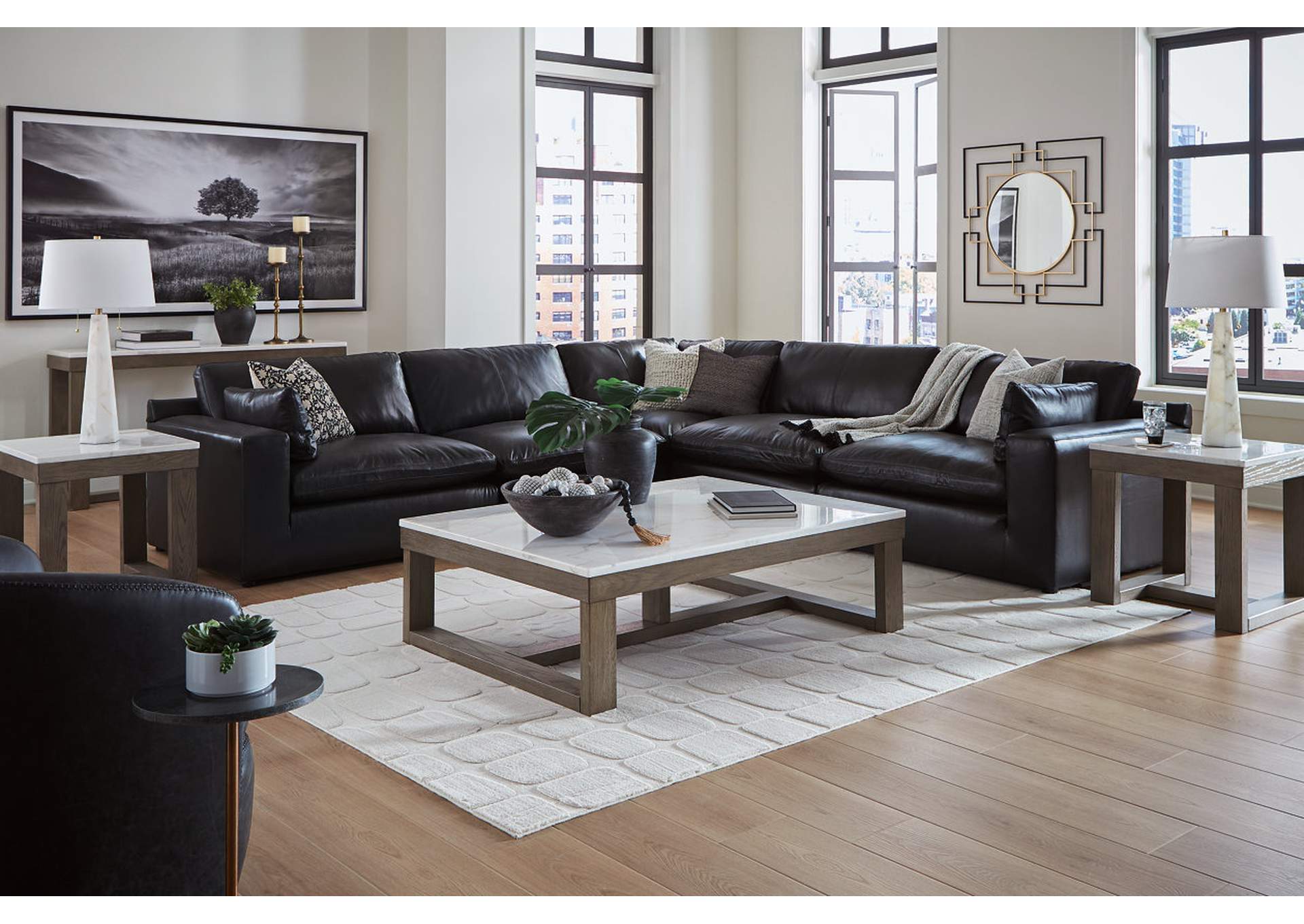 Emilia 5-Piece Sectional image 7