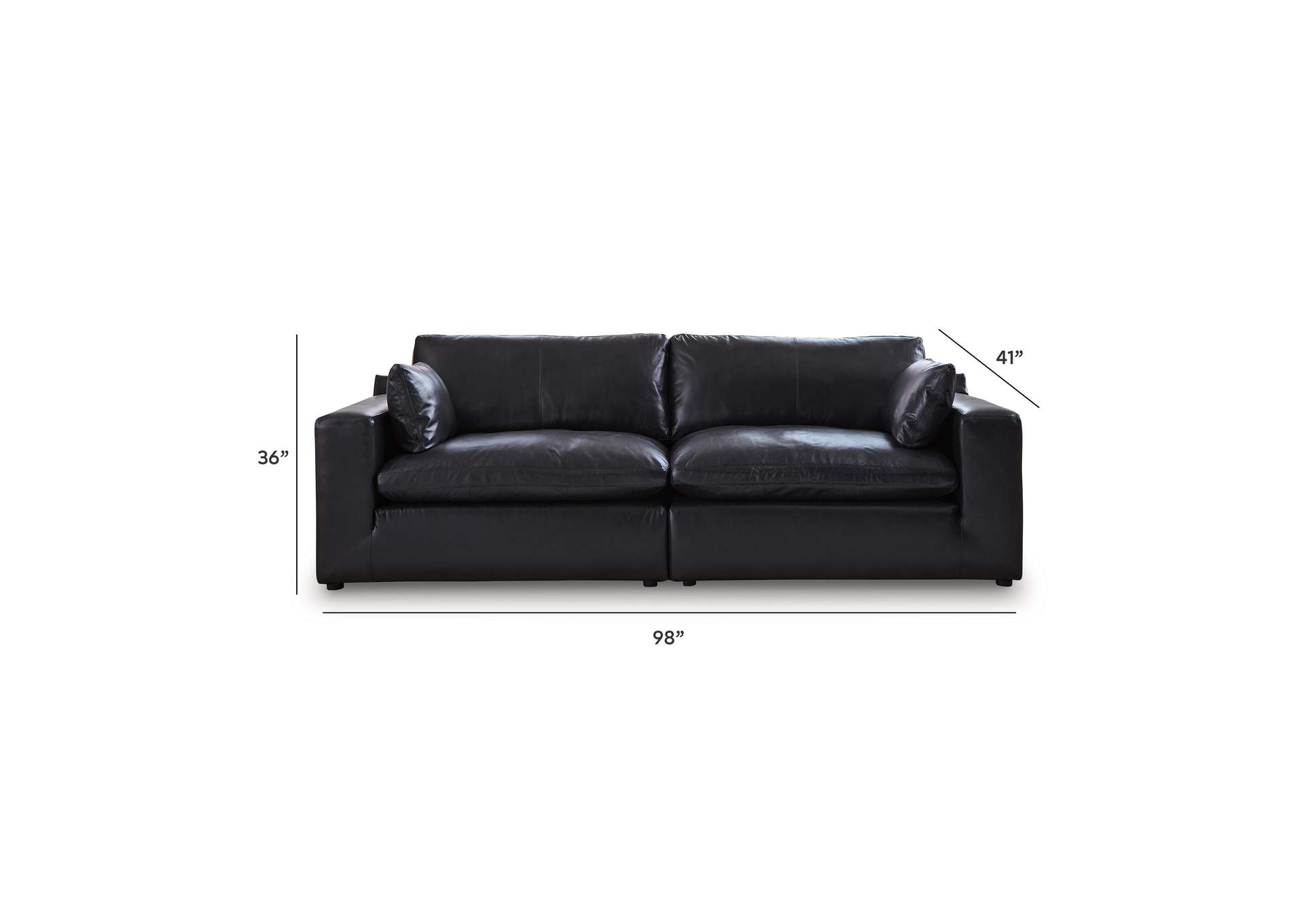 Emilia 2-Piece Sectional Loveseat image 7