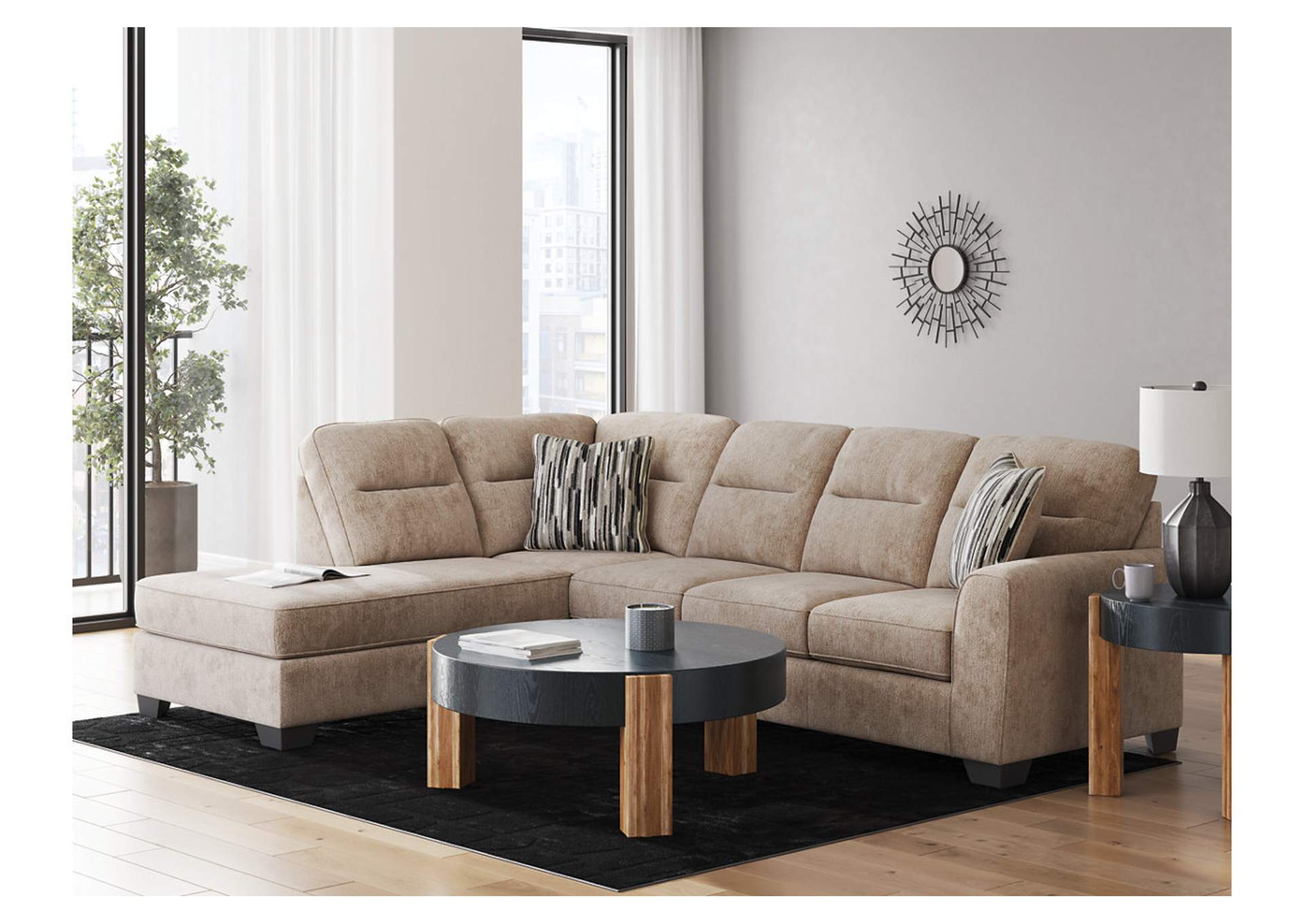 Olten 2-Piece Sectional with Chaise image 2