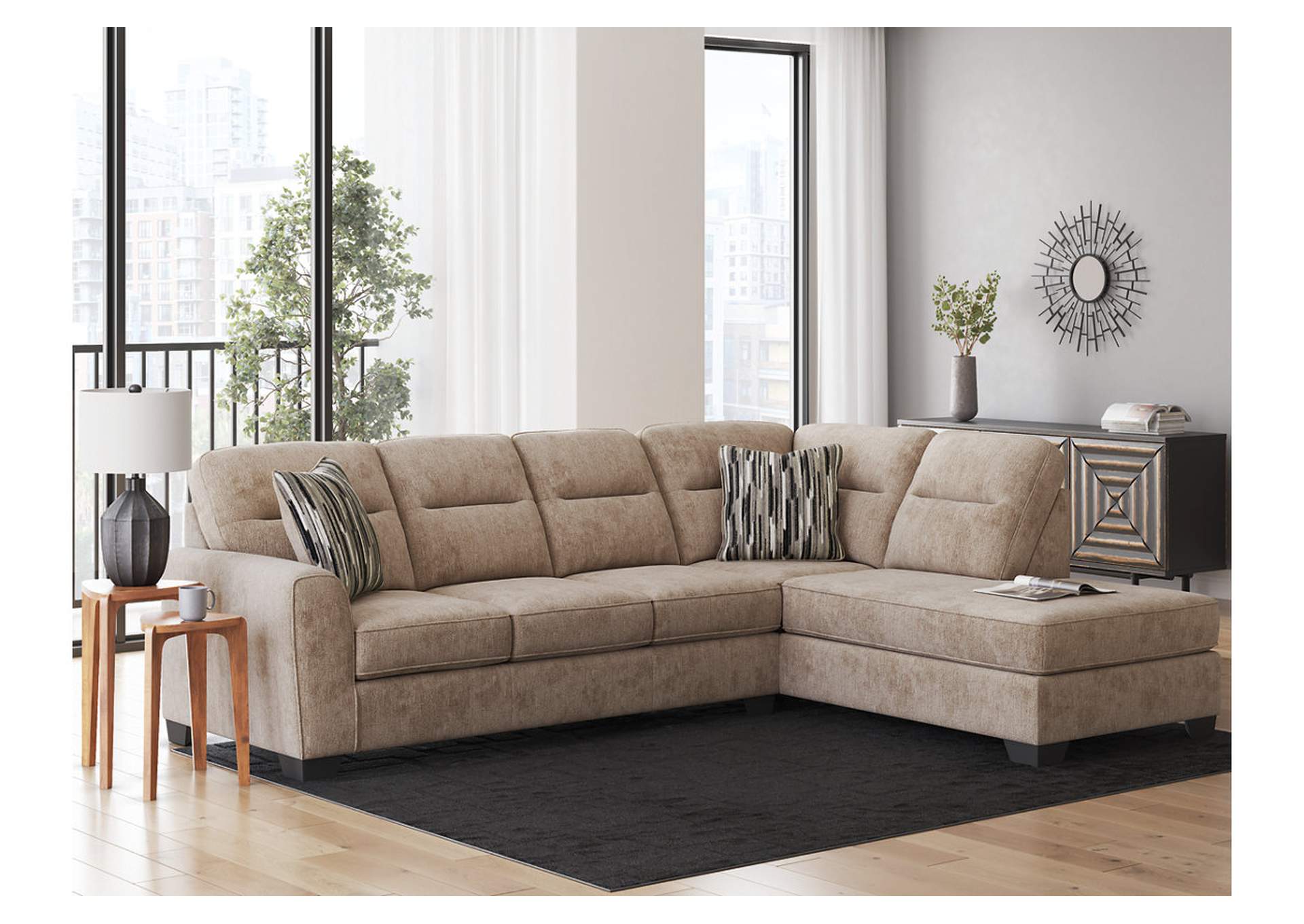 Olten 2-Piece Sectional with Chaise image 2