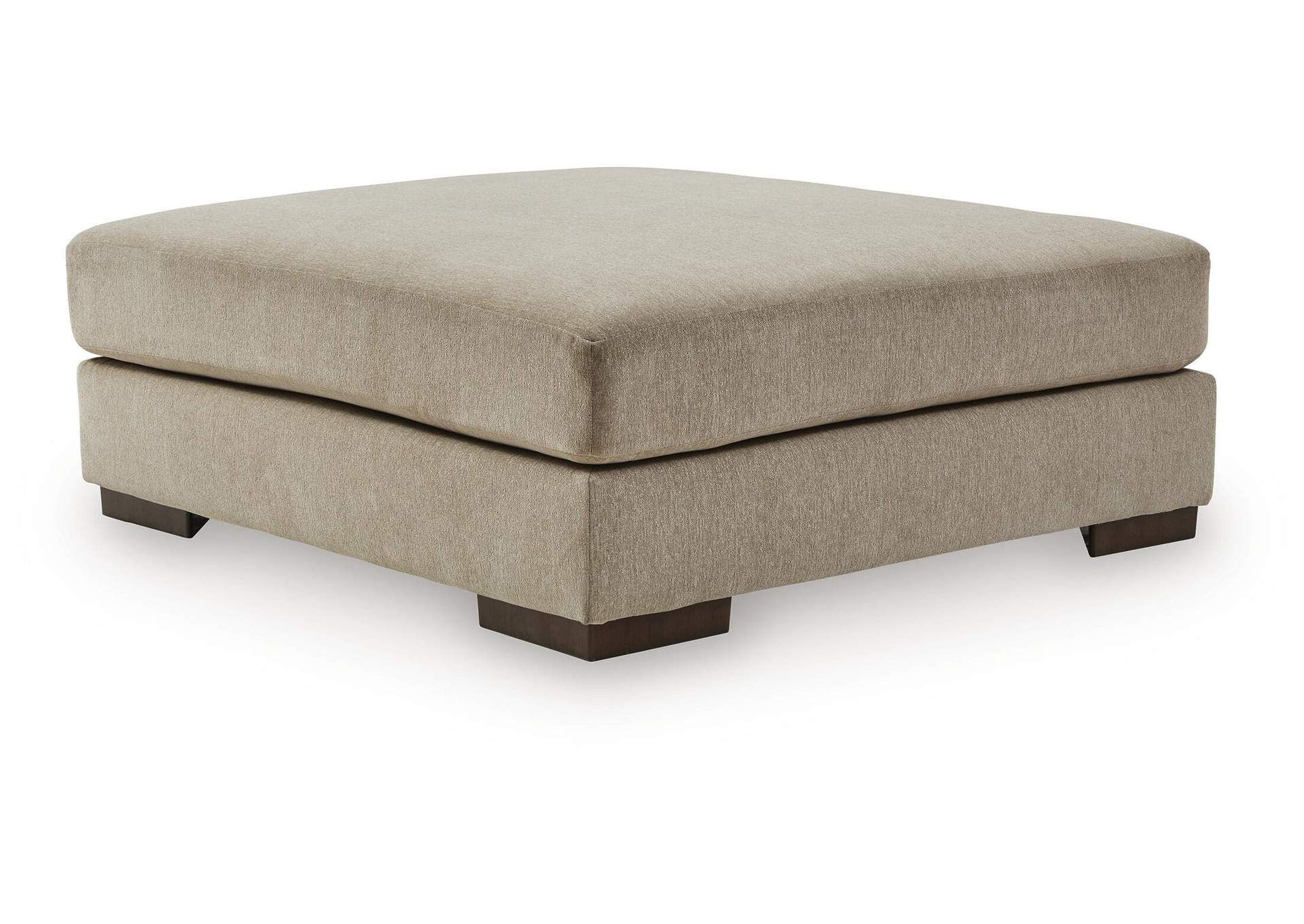 Linenhause Oversized Accent Ottoman image 1