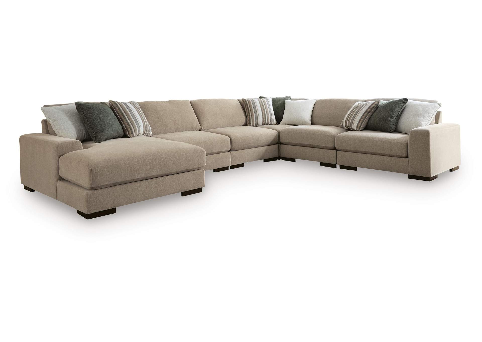 Linenhause 6-Piece Sectional with Chaise image 1
