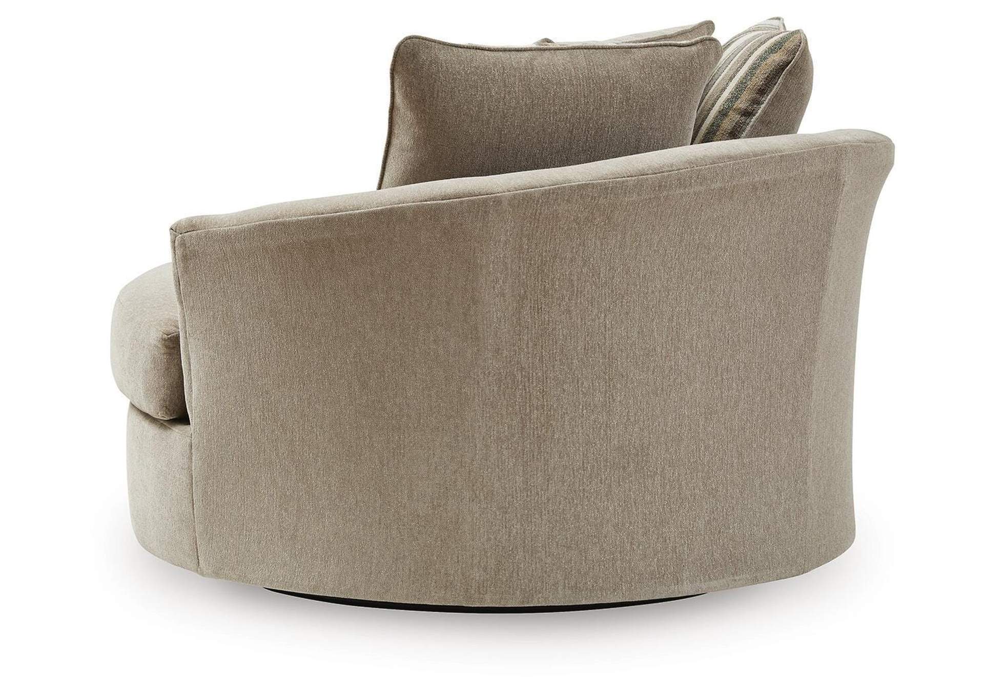 Linenhause Oversized Swivel Accent Chair image 4