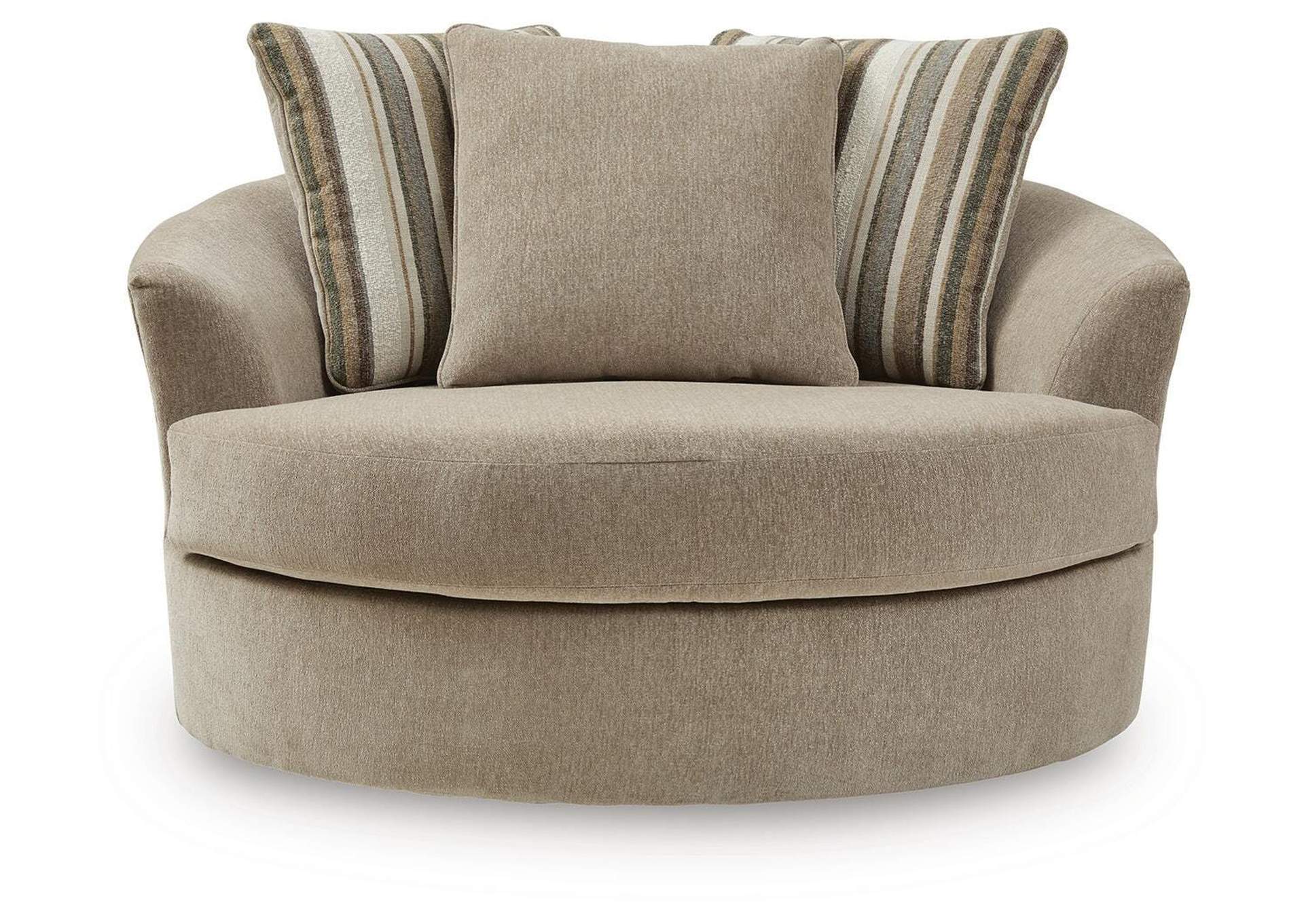 Linenhause Oversized Swivel Accent Chair image 3