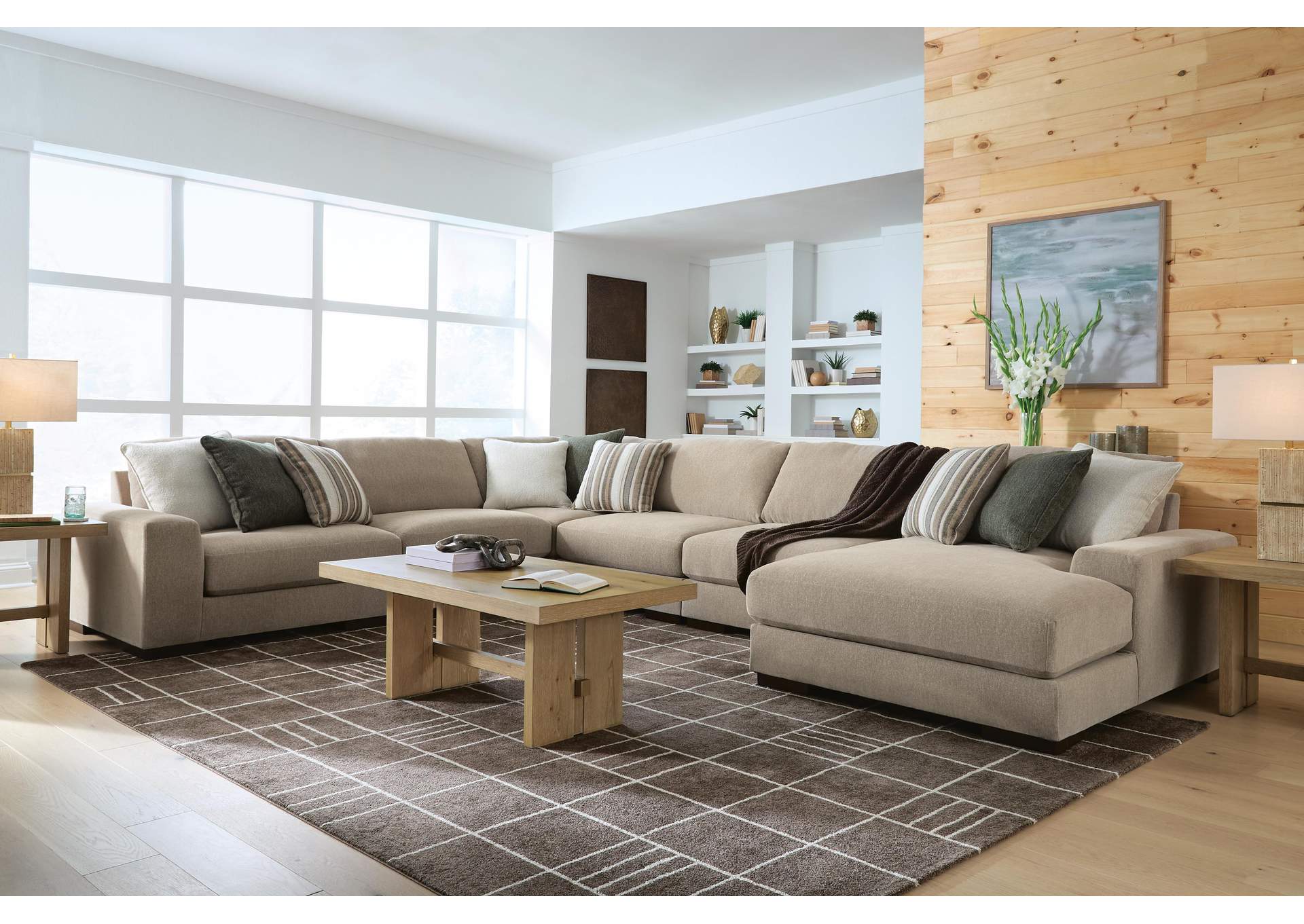 Linenhause 6-Piece Sectional with Chaise image 3