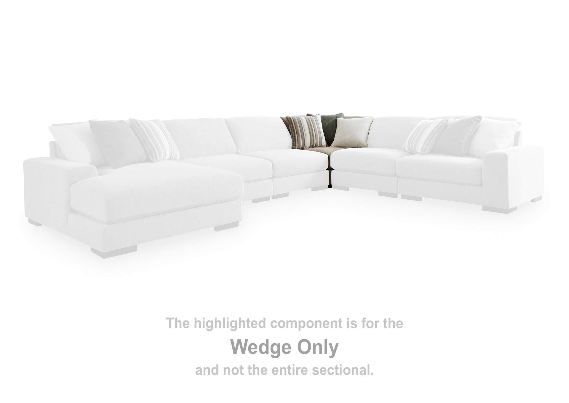 Linenhause 6-Piece Sectional with Chaise image 5