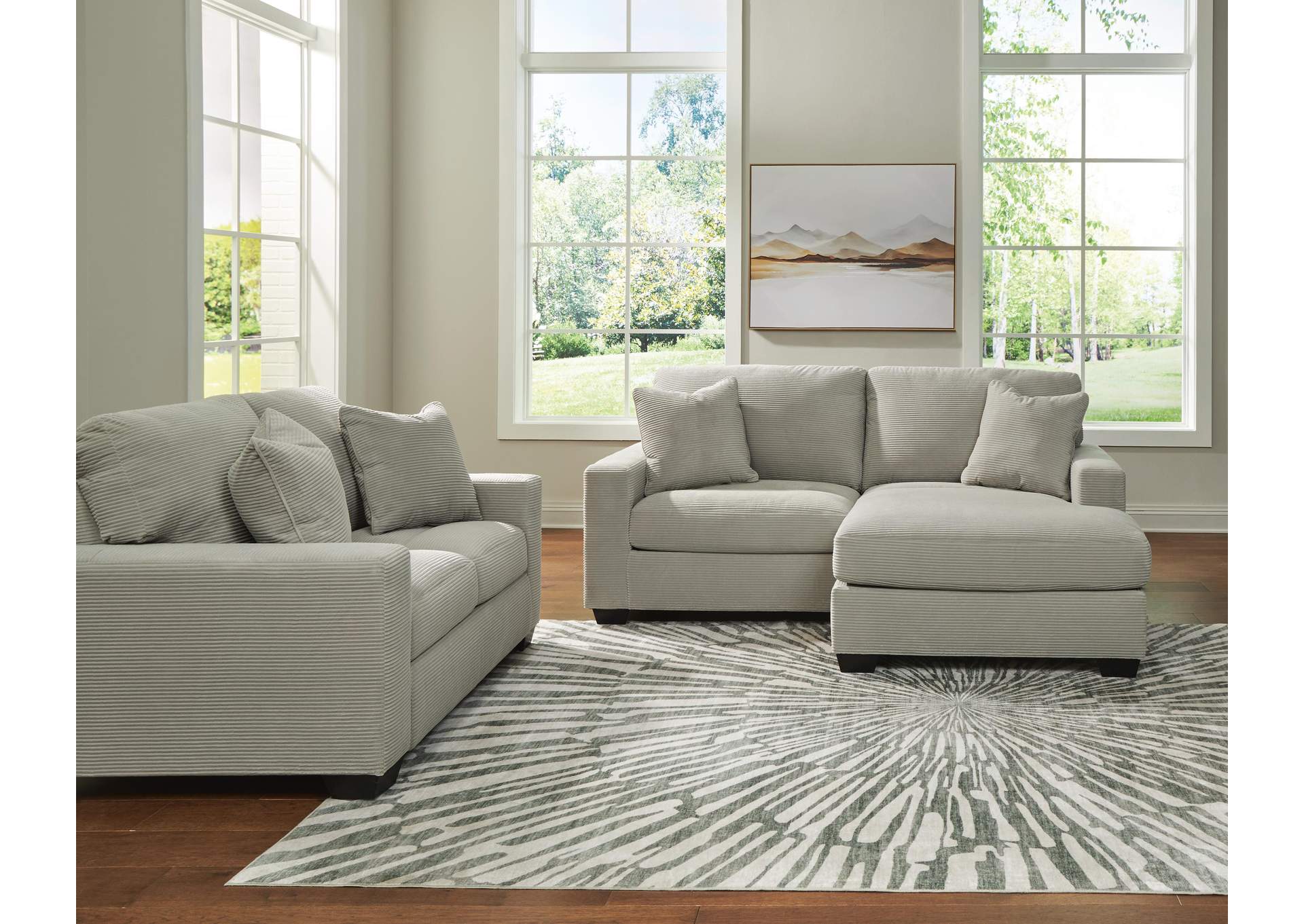 Greenbriar Sofa Chaise and Loveseat image 2
