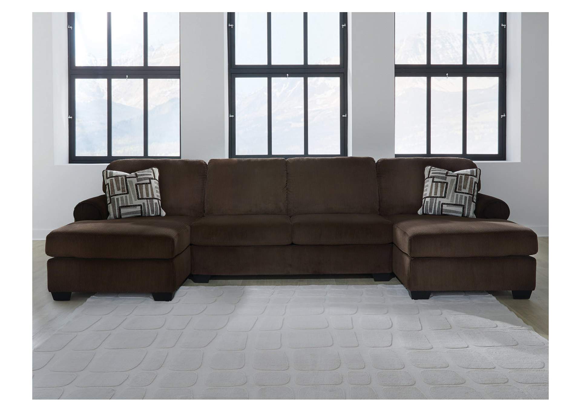 Kimlee 3-Piece Sectional with Double Chaise image 2