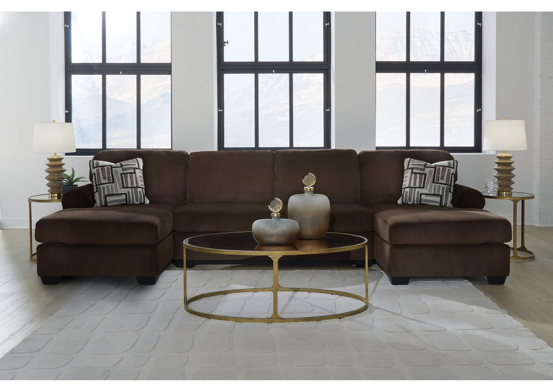 Kimlee 3-Piece Sectional with Double Chaise image 3