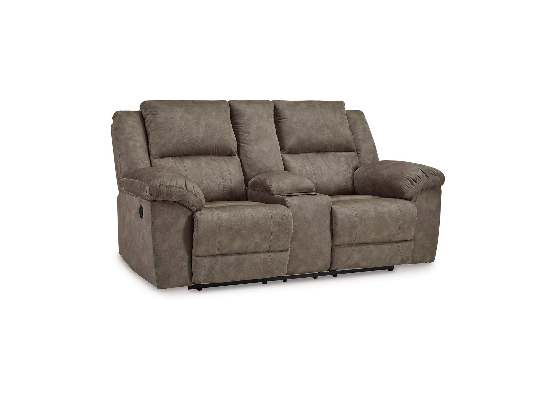 Laresview Reclining Loveseat with Console image 6
