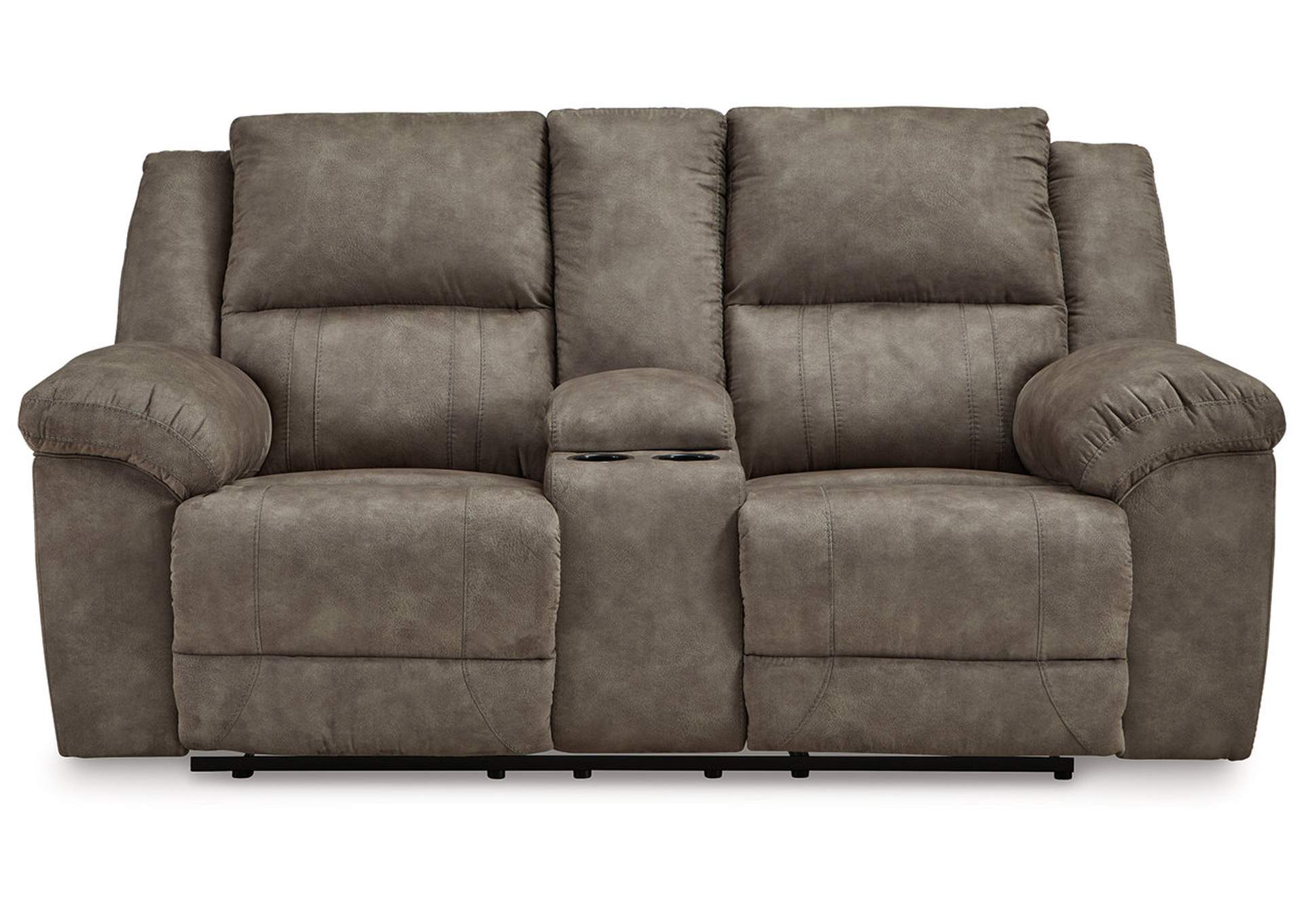 Laresview Reclining Loveseat with Console