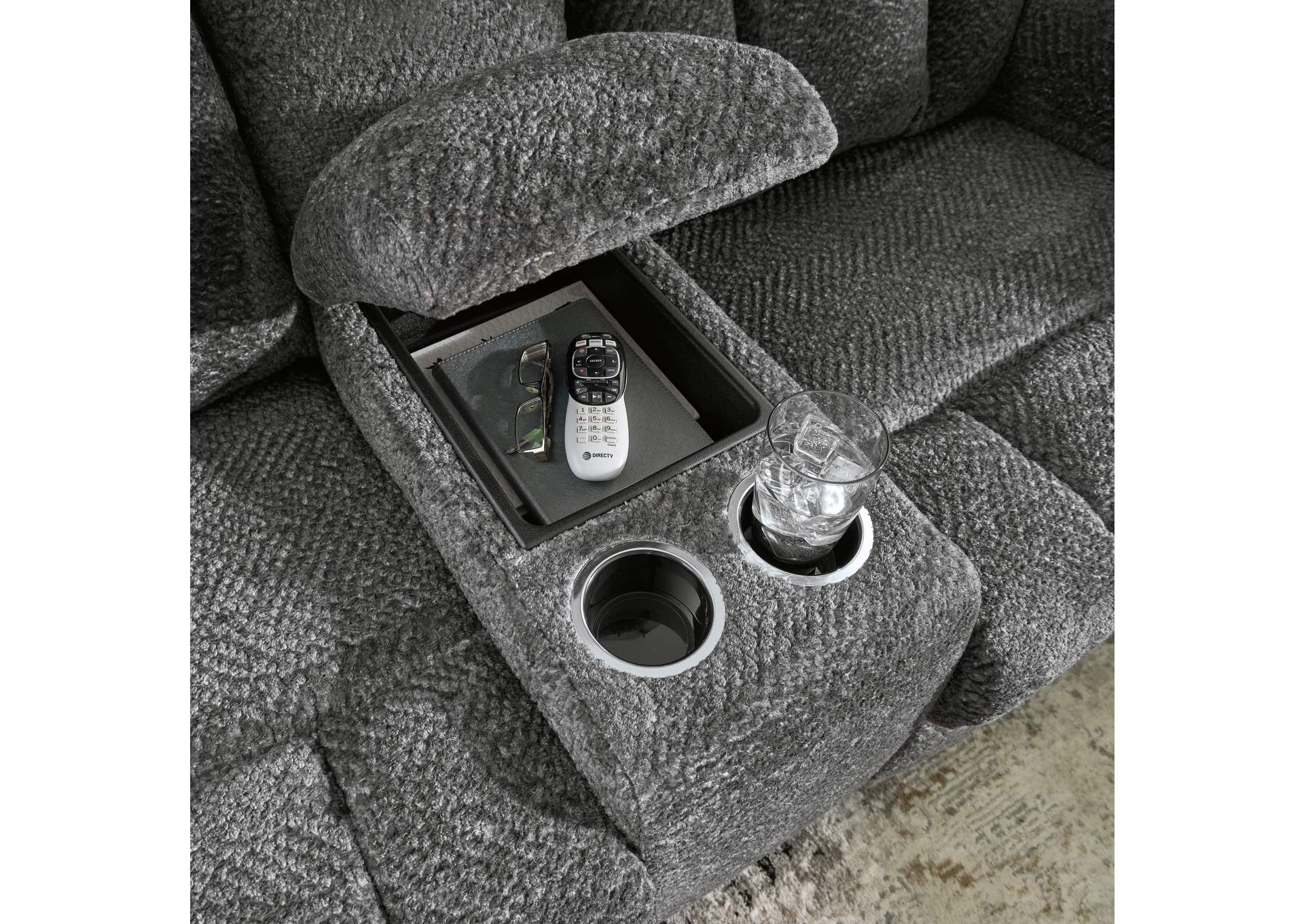 Frohn Reclining Loveseat with Console image 9