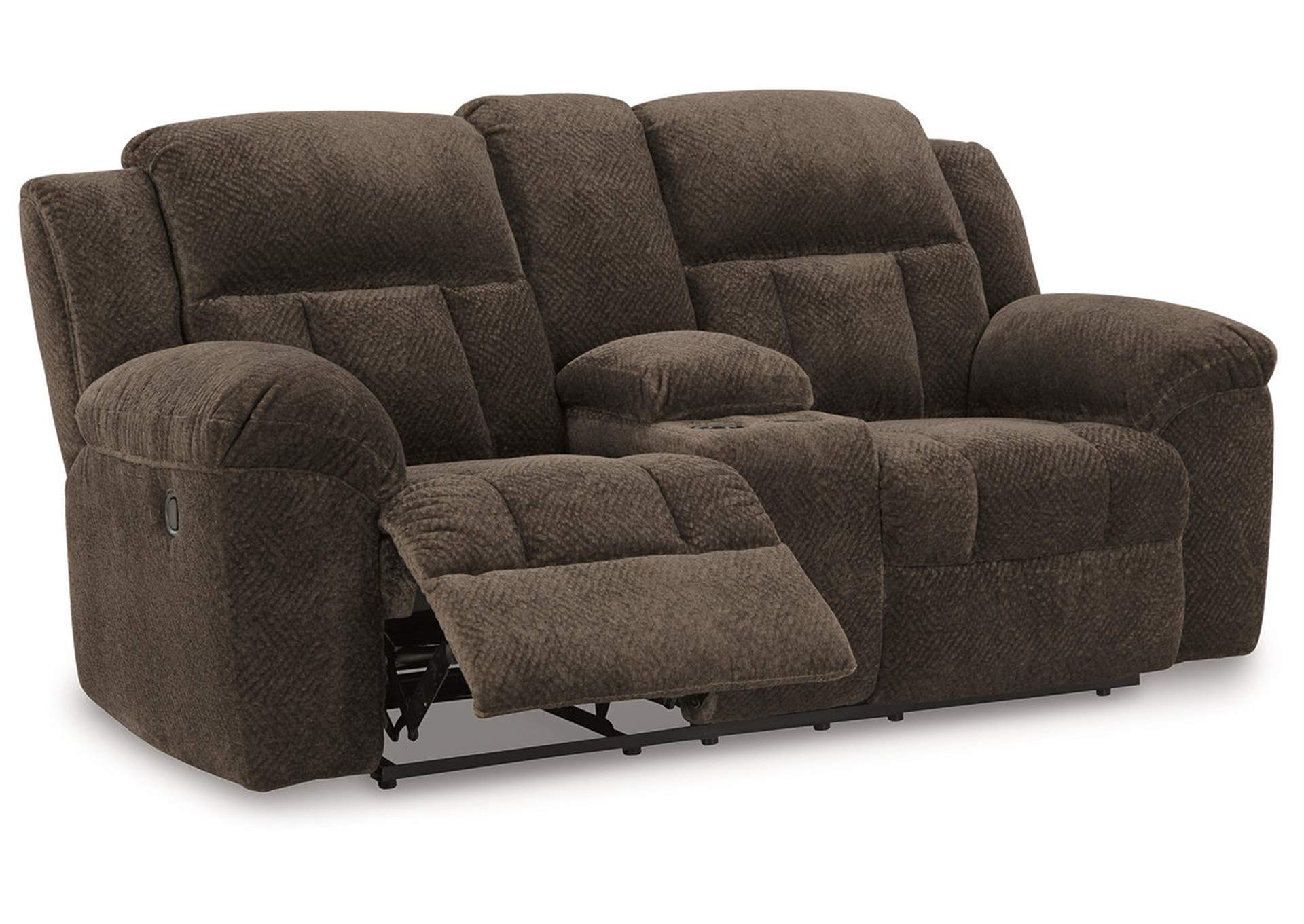 Frohn Reclining Loveseat with Console