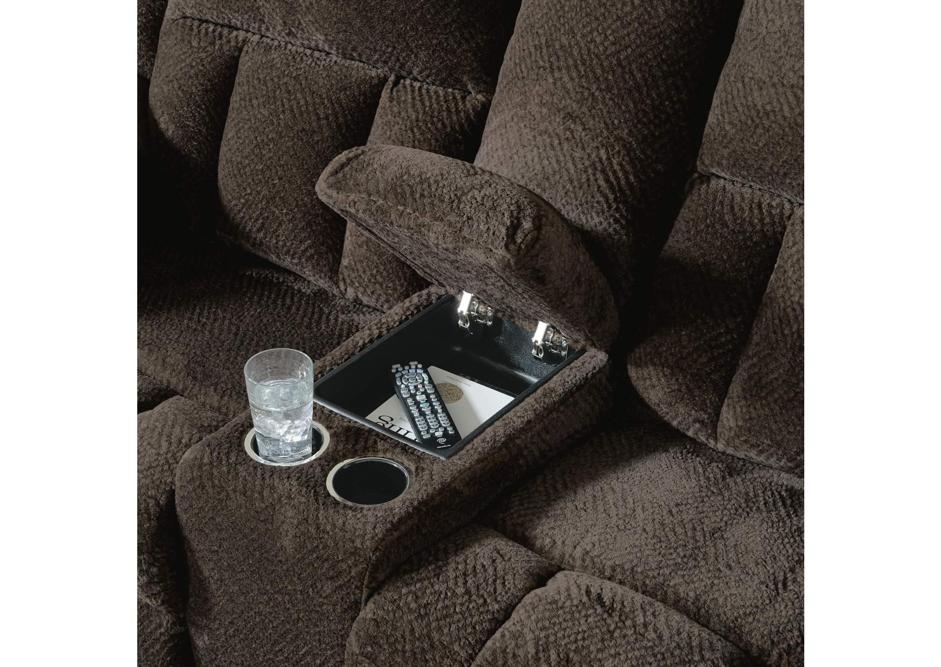 Frohn Reclining Loveseat with Console image 14