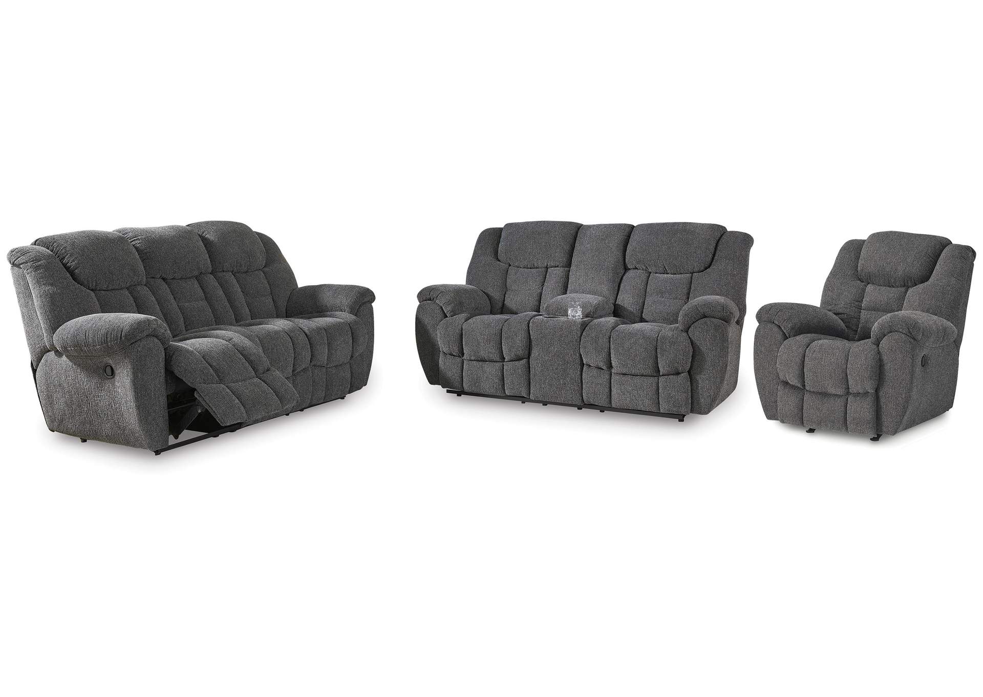 Foreside Reclining Sofa, Loveseat and Recliner image 1