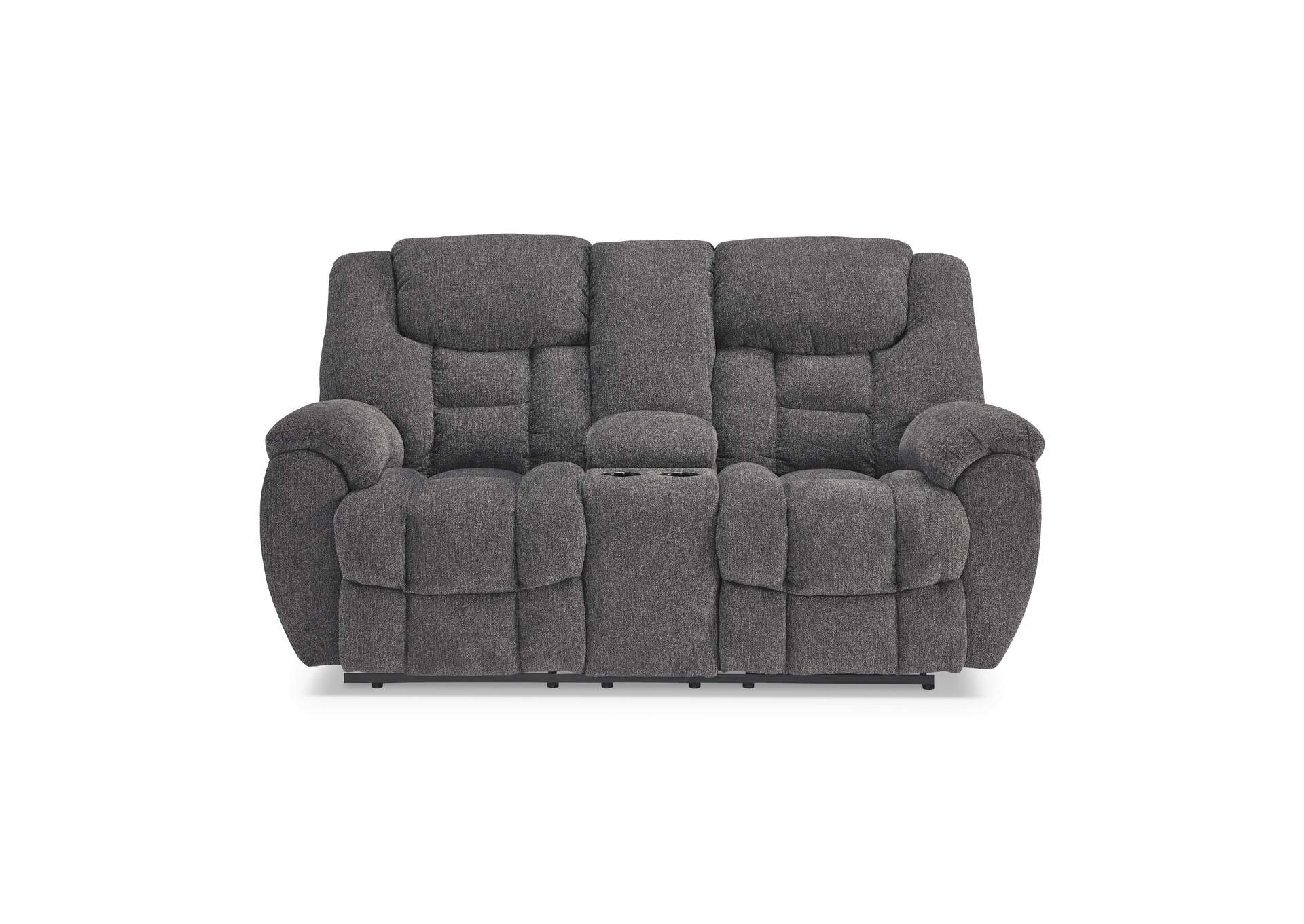 Foreside Reclining Loveseat with Console image 3