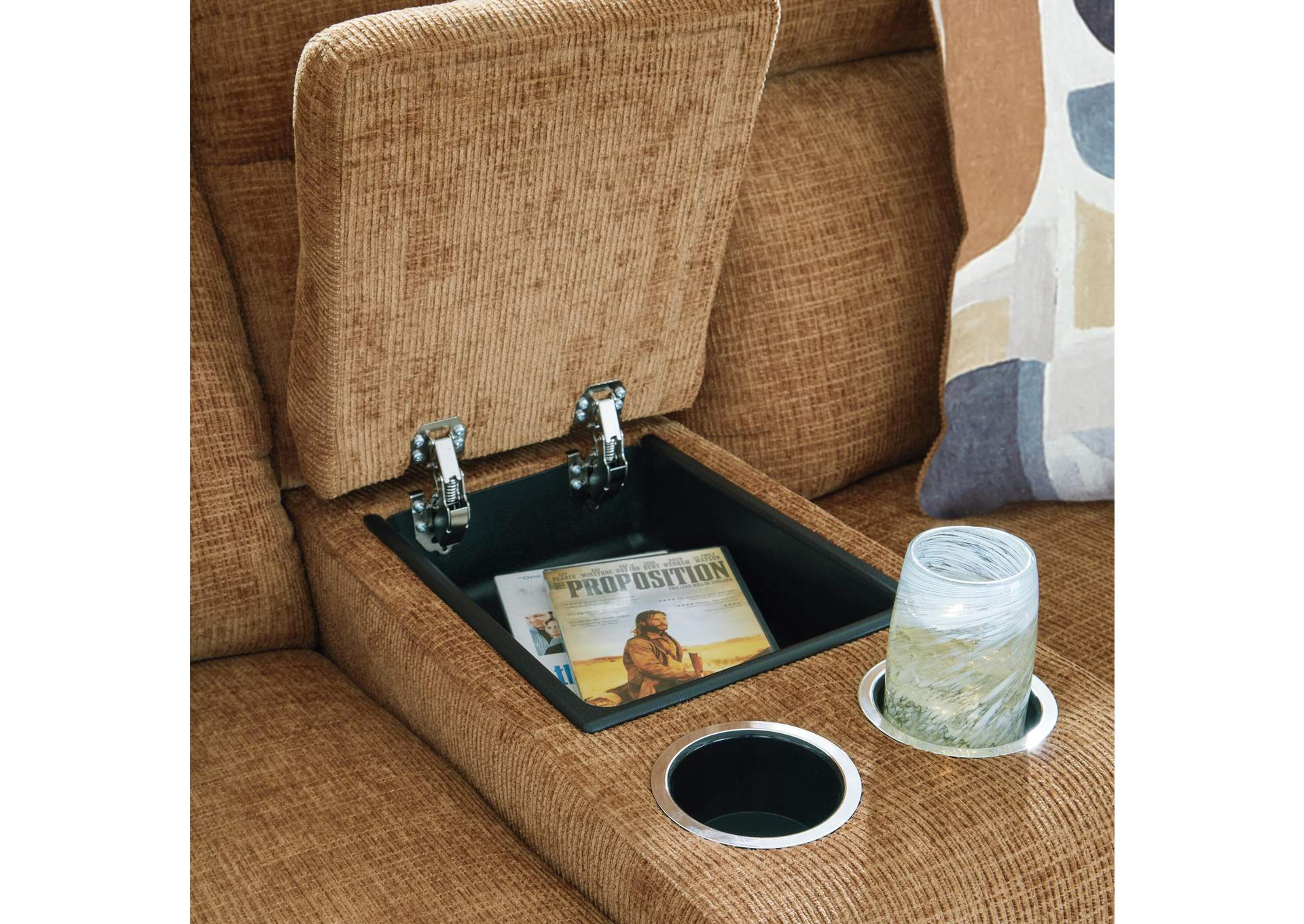 Kanlow Reclining Loveseat with Console image 7
