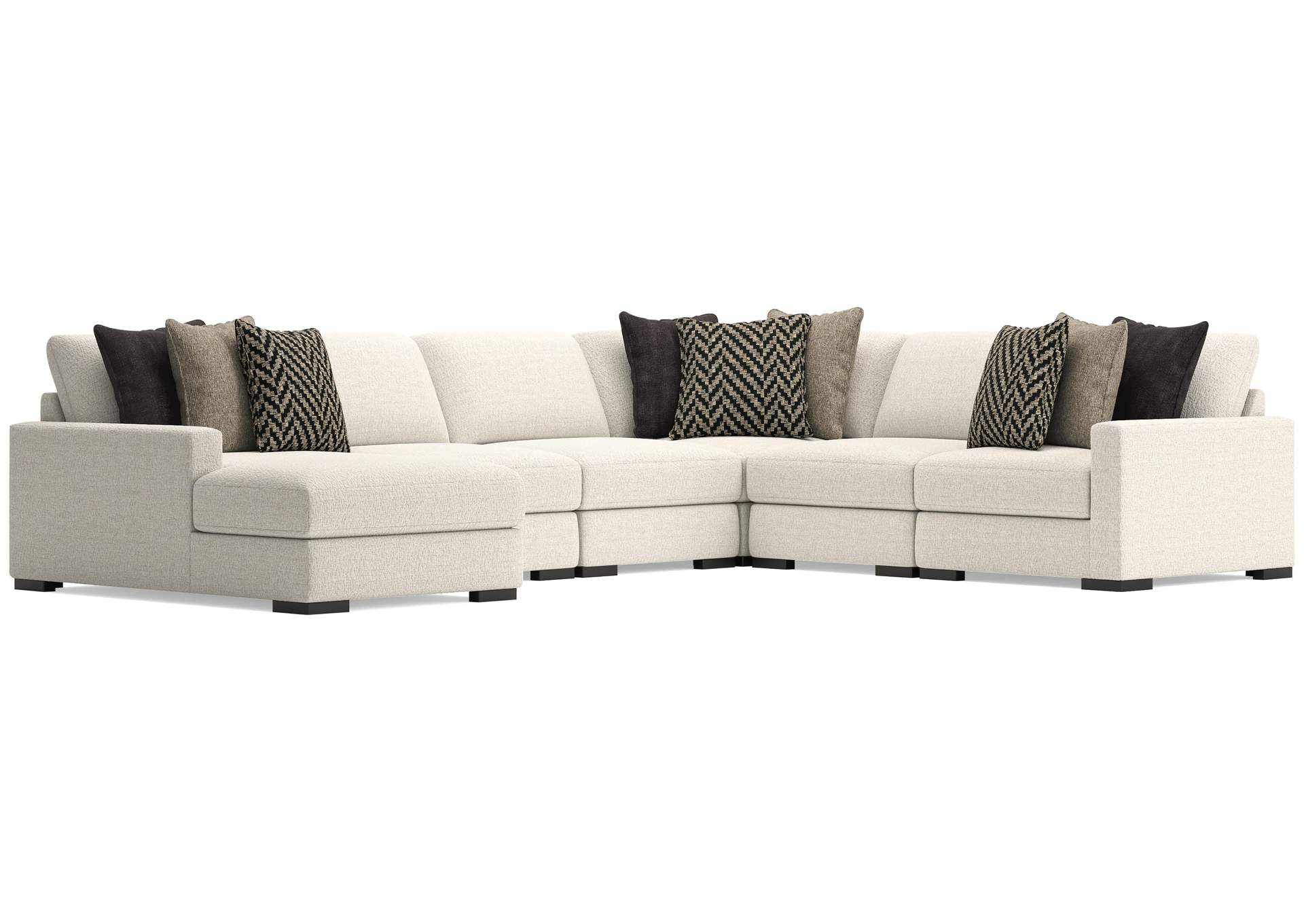 Elissa Court 6-Piece Sectional with Chaise image 5