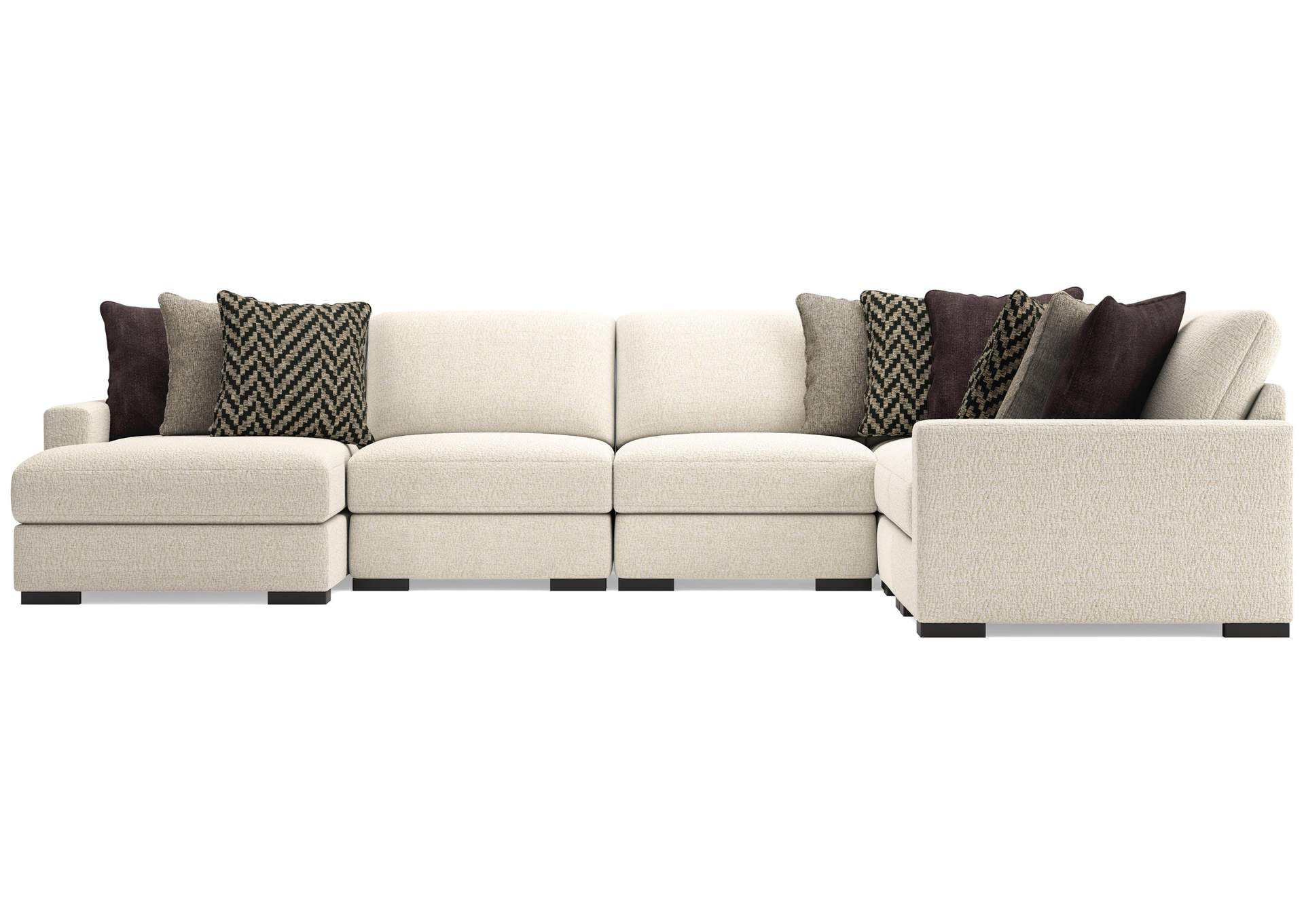 Elissa Court 6-Piece Sectional with Chaise image 3
