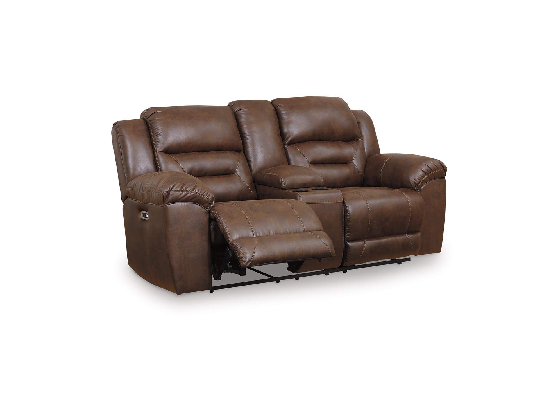 Stoneland Reclining Loveseat with Console image 6