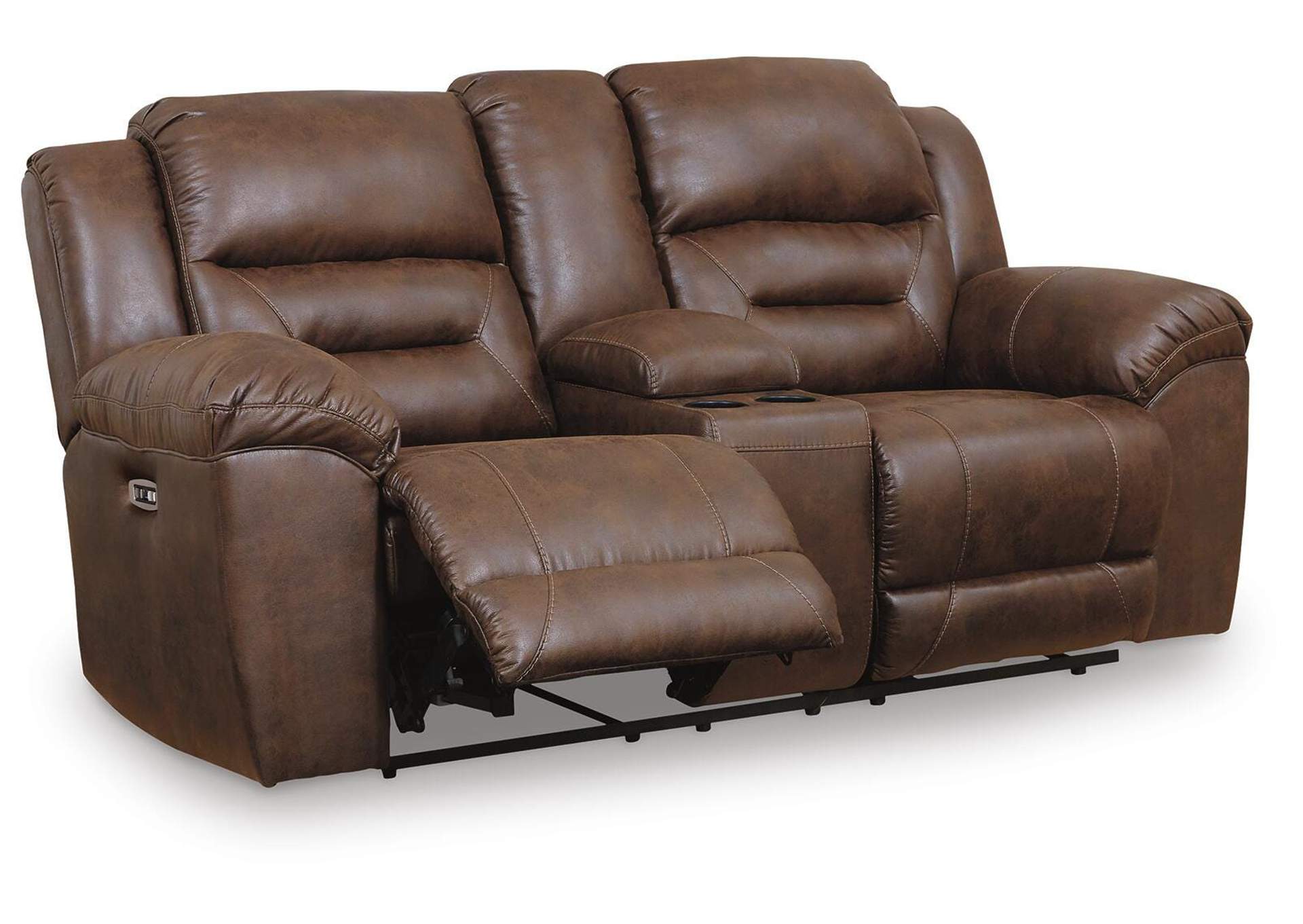 Stoneland Power Reclining Loveseat and 2 Power Recliners image 3