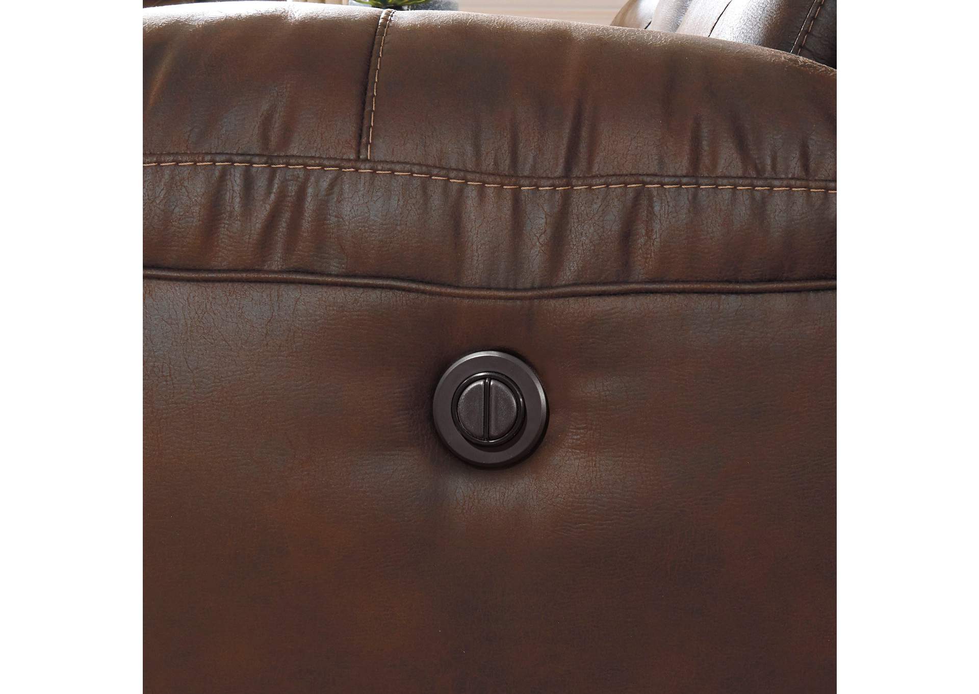 Stoneland Reclining Loveseat with Console image 9