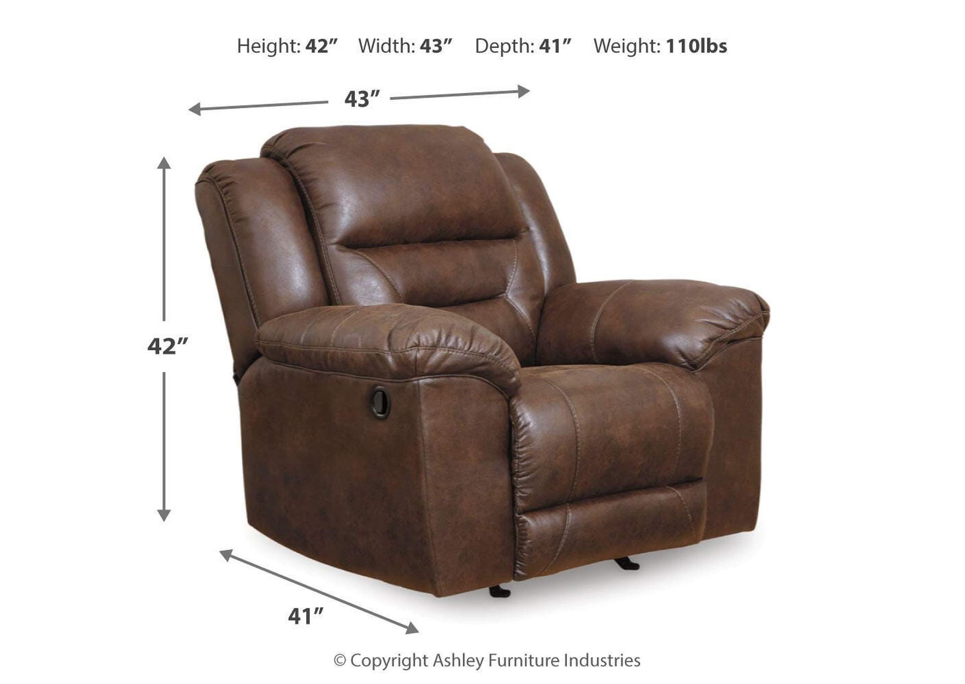 Stoneland Reclining Sofa, Loveseat and Recliner image 8
