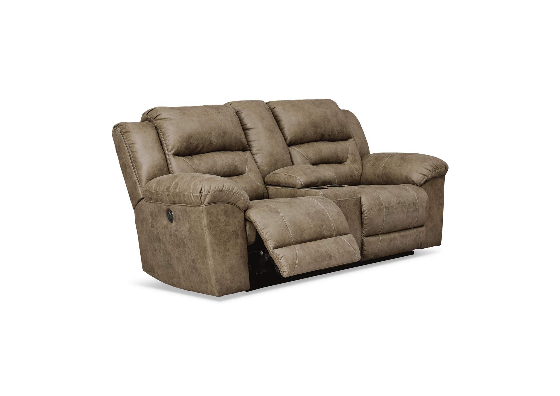 Stoneland Reclining Loveseat with Console image 5