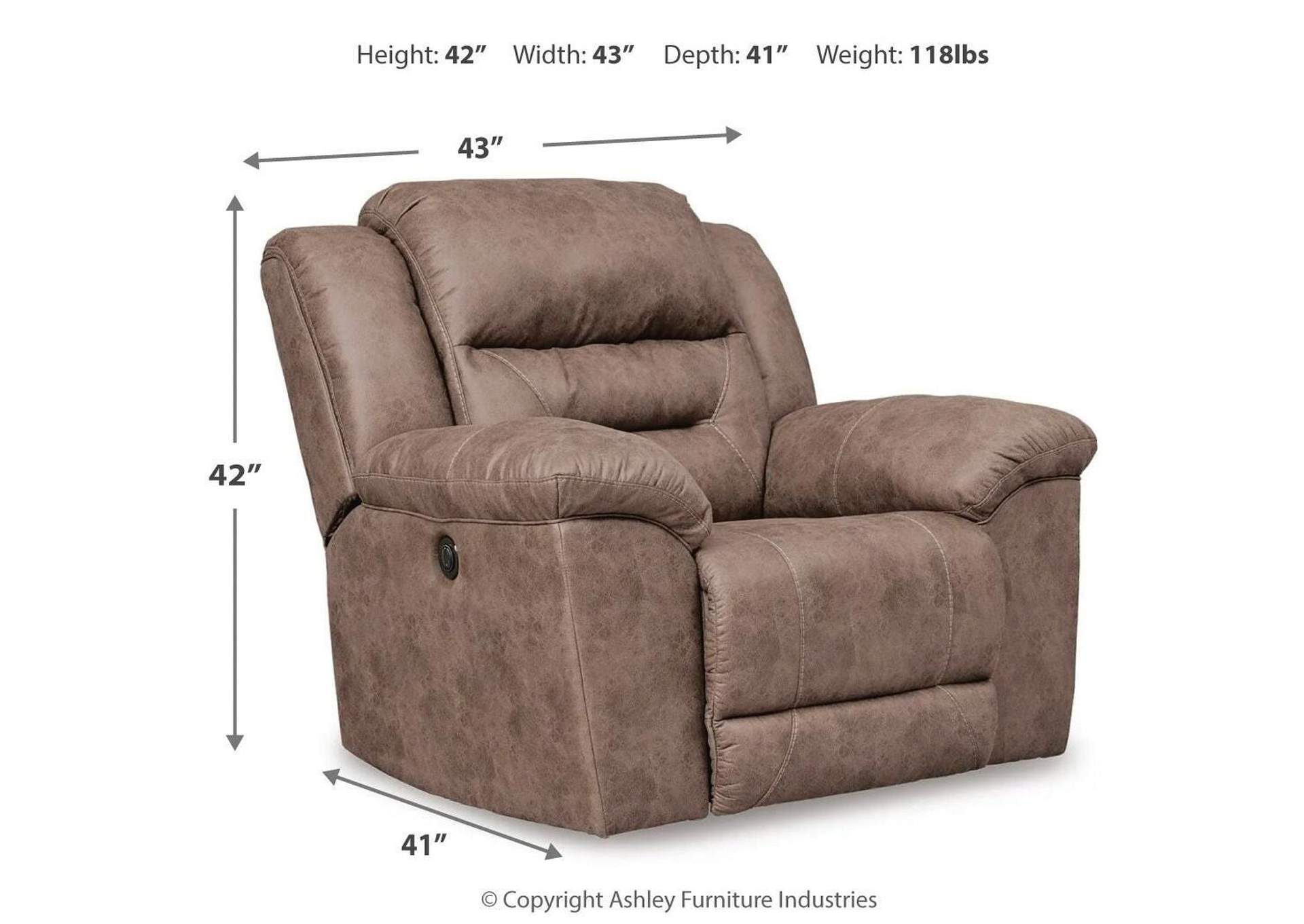 Stoneland Power Recliner image 7