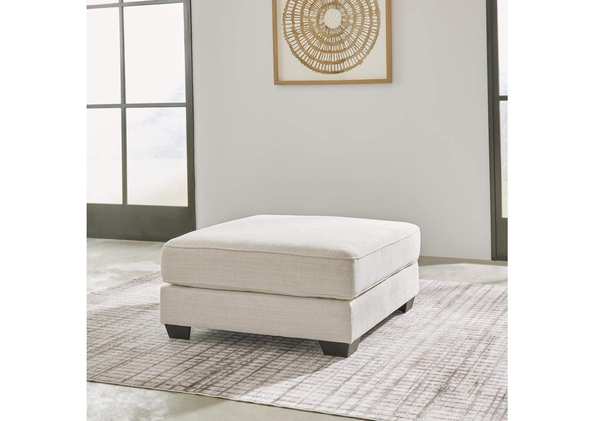 Lerenza Oversized Accent Ottoman image 4