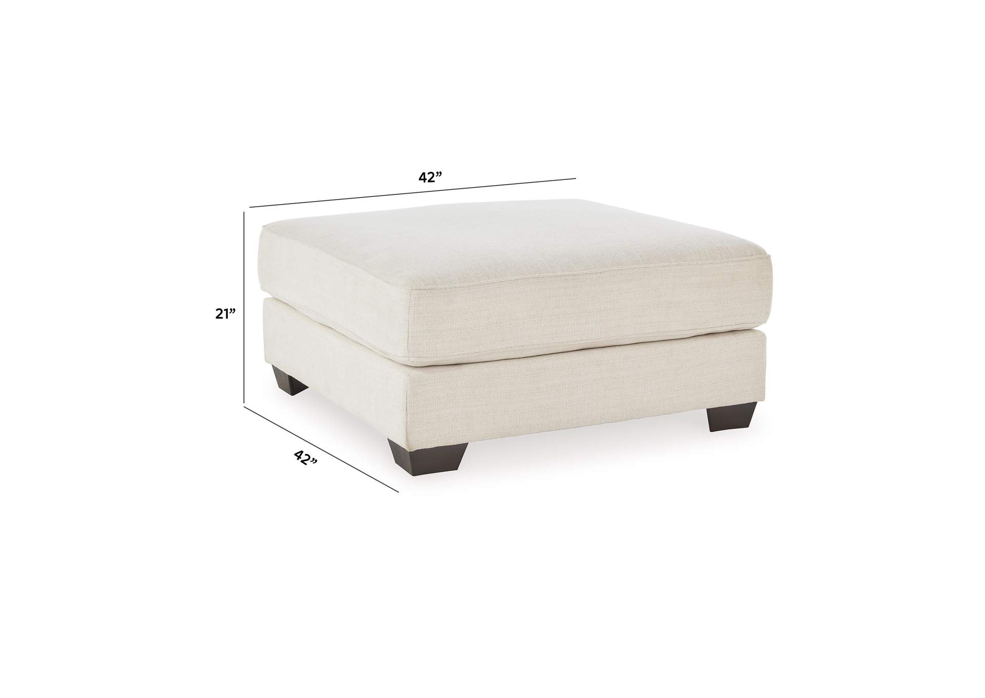 Lerenza Oversized Accent Ottoman image 9