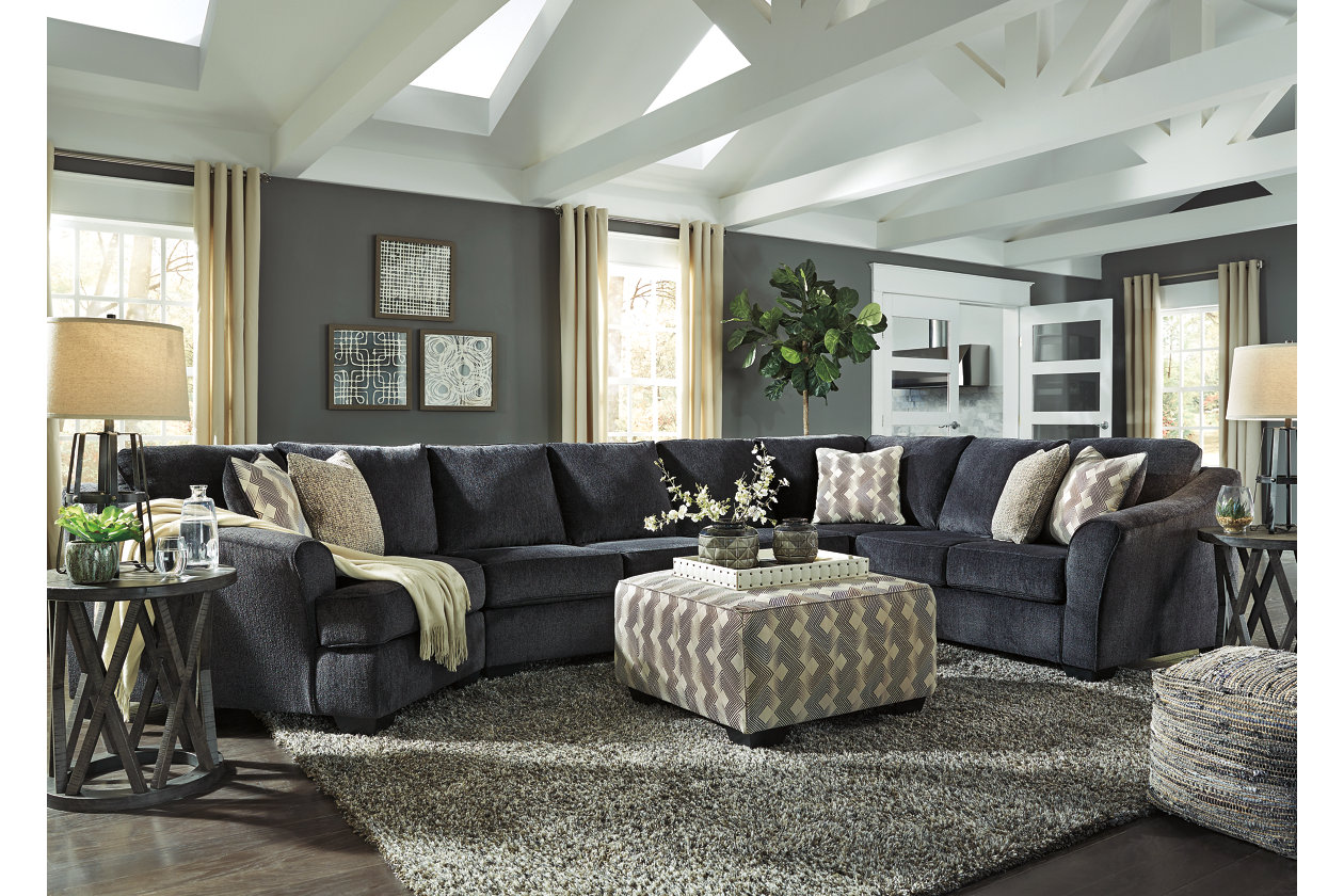 Eltmann 5-Piece Sectional with Ottoman