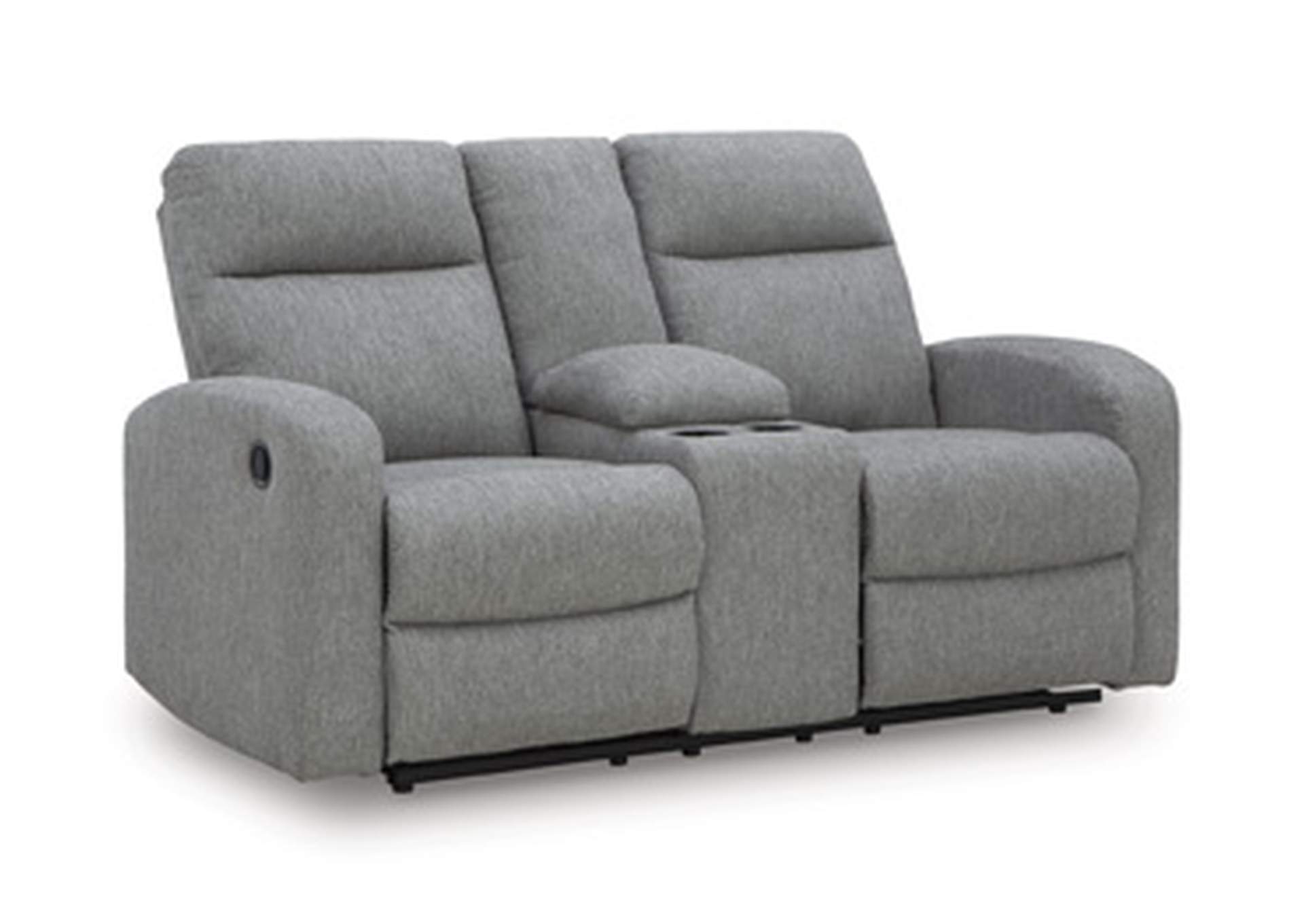 Gauntlet Reclining Loveseat with Console image 3