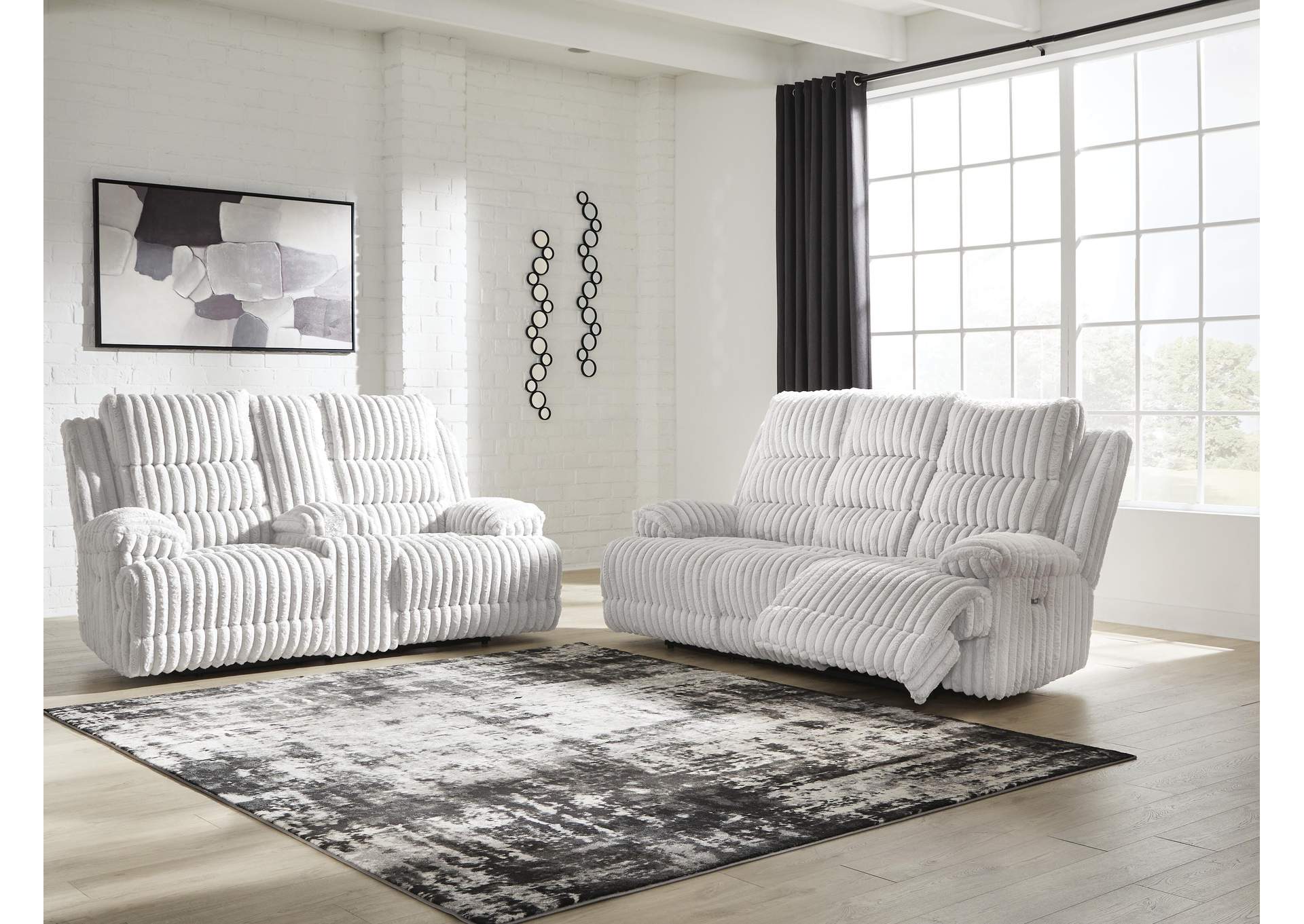 Rhines Falls Power Reclining Sofa and Loveseat image 2
