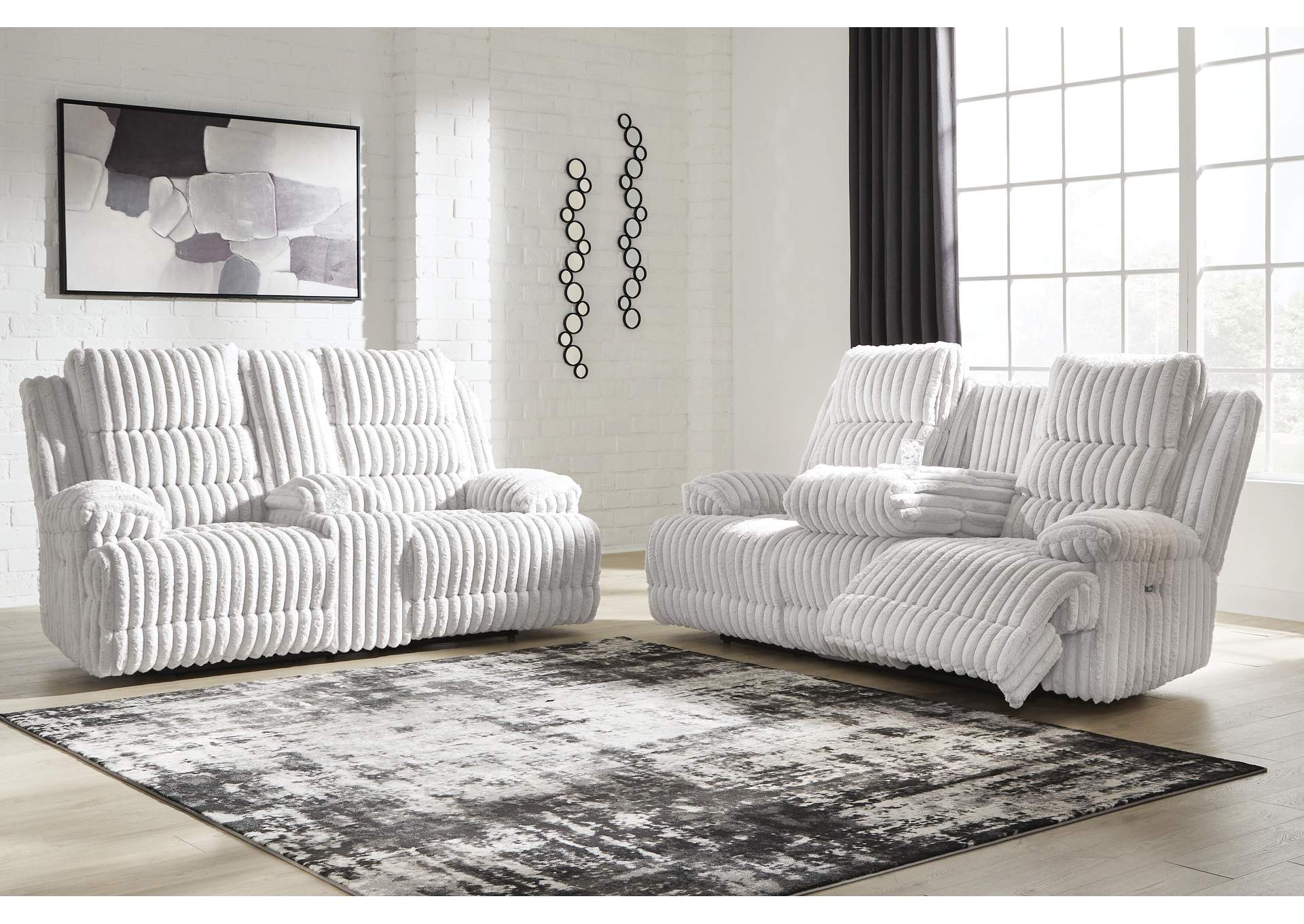 Technique Power Reclining Sofa and Loveseat Set image 4