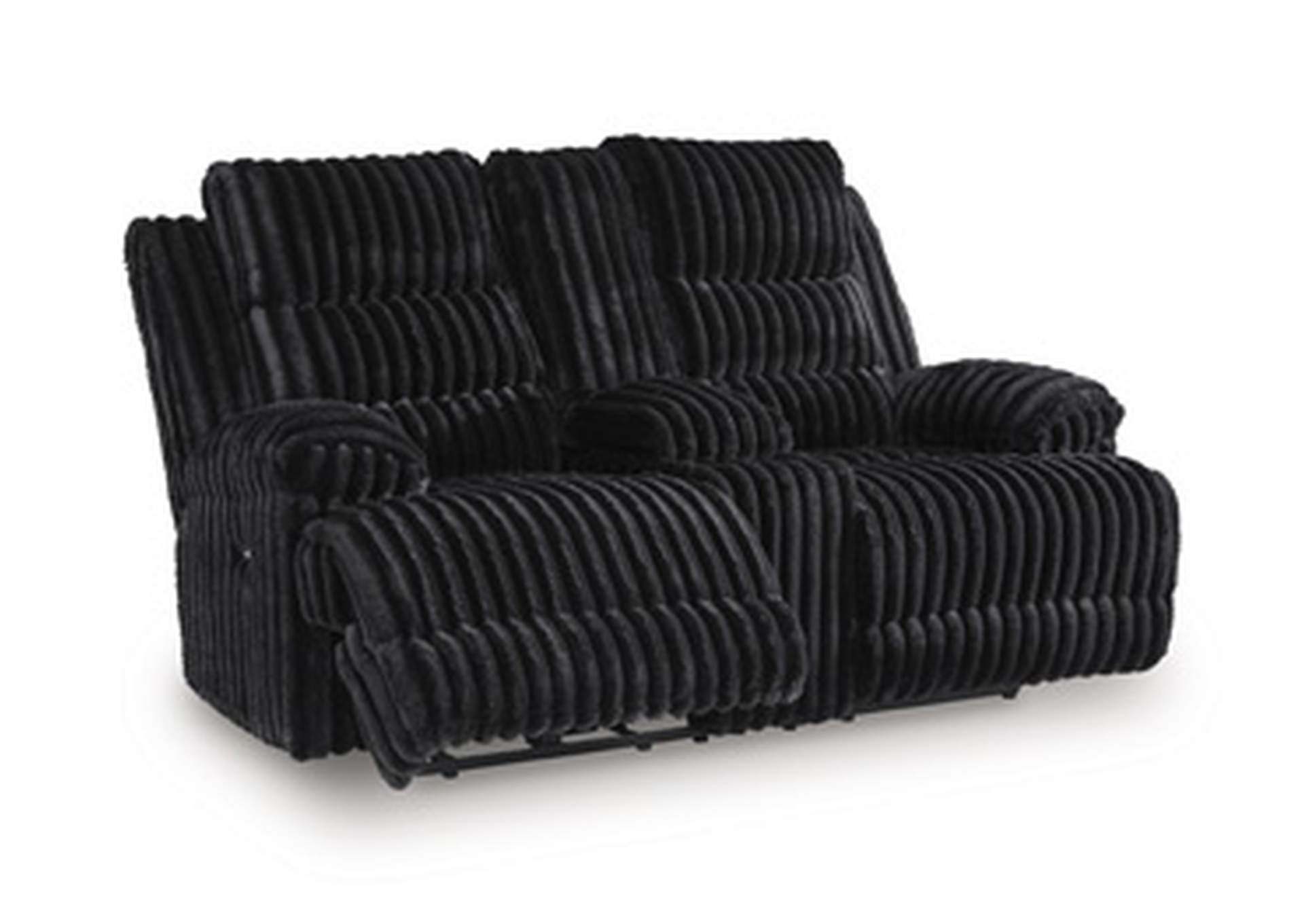 Rhine Falls Power Reclining Loveseat with Console image 8