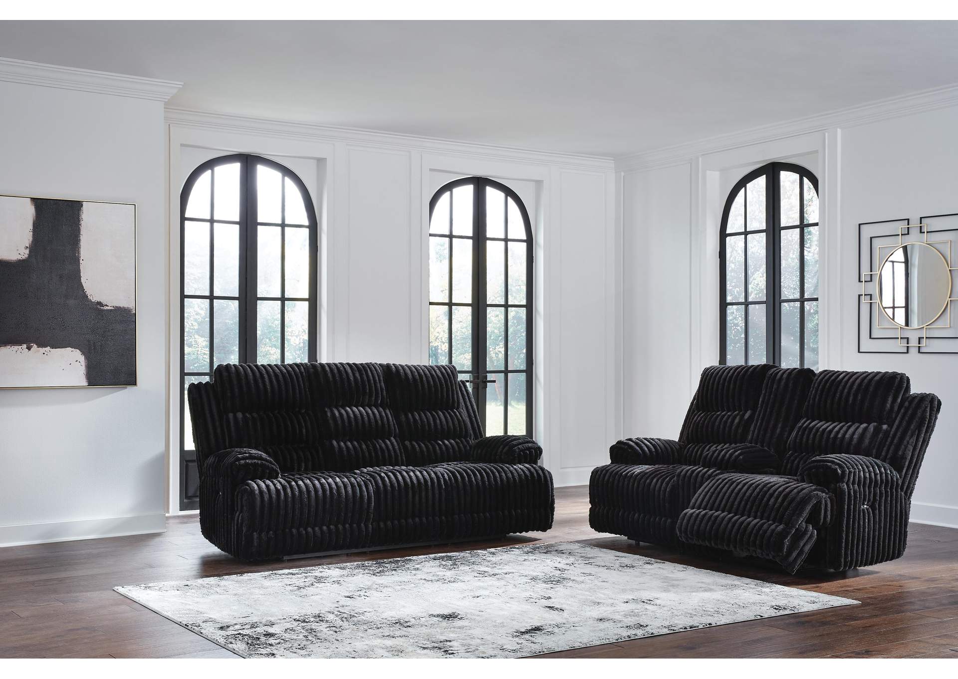 Rhine Falls Power Reclining Sofa and Loveseat image 2