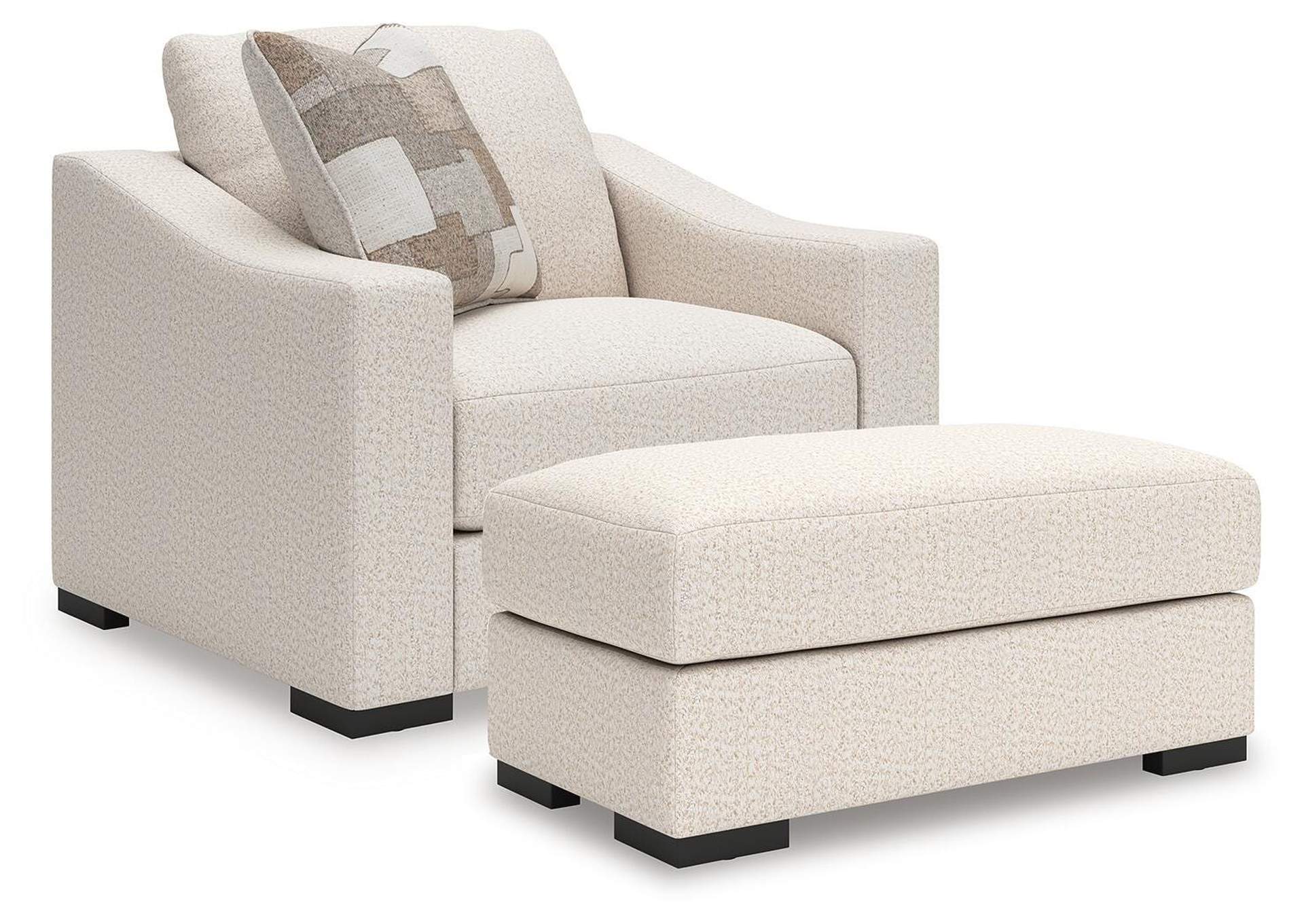 Tildan Chair and Ottoman image 1