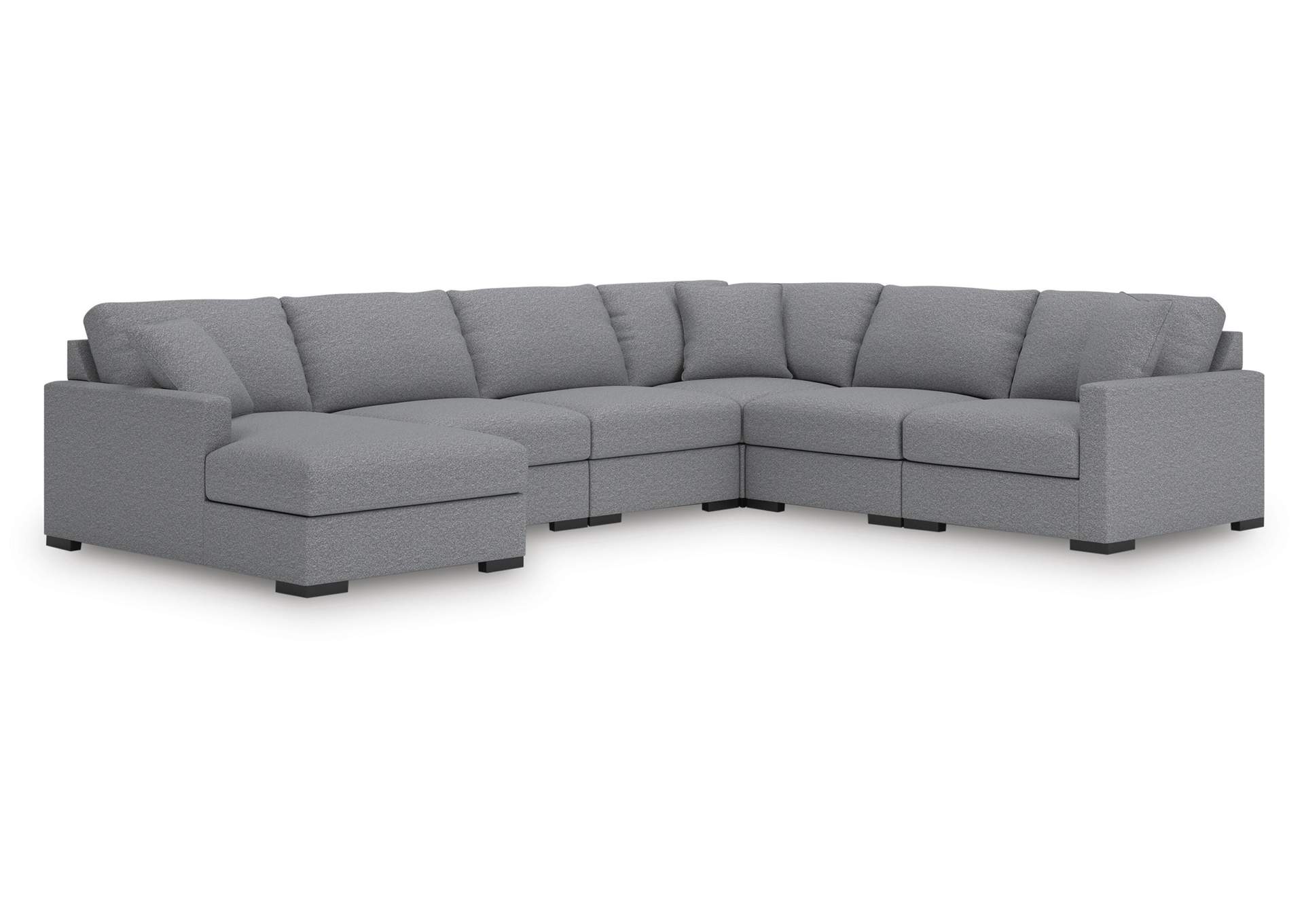 Omaha by Ashley 6-Piece Sectional with Chaise image 1