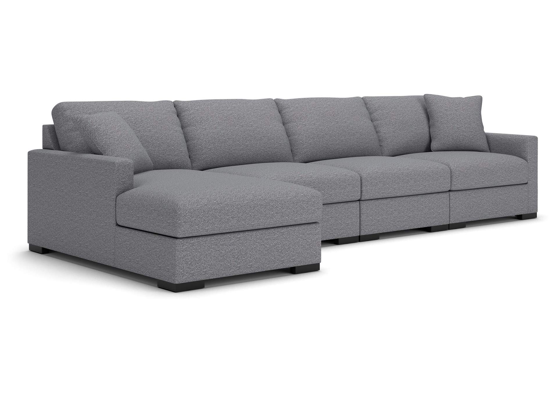 Omaha by Ashley 4-Piece Sectional with Storage Chaise image 1