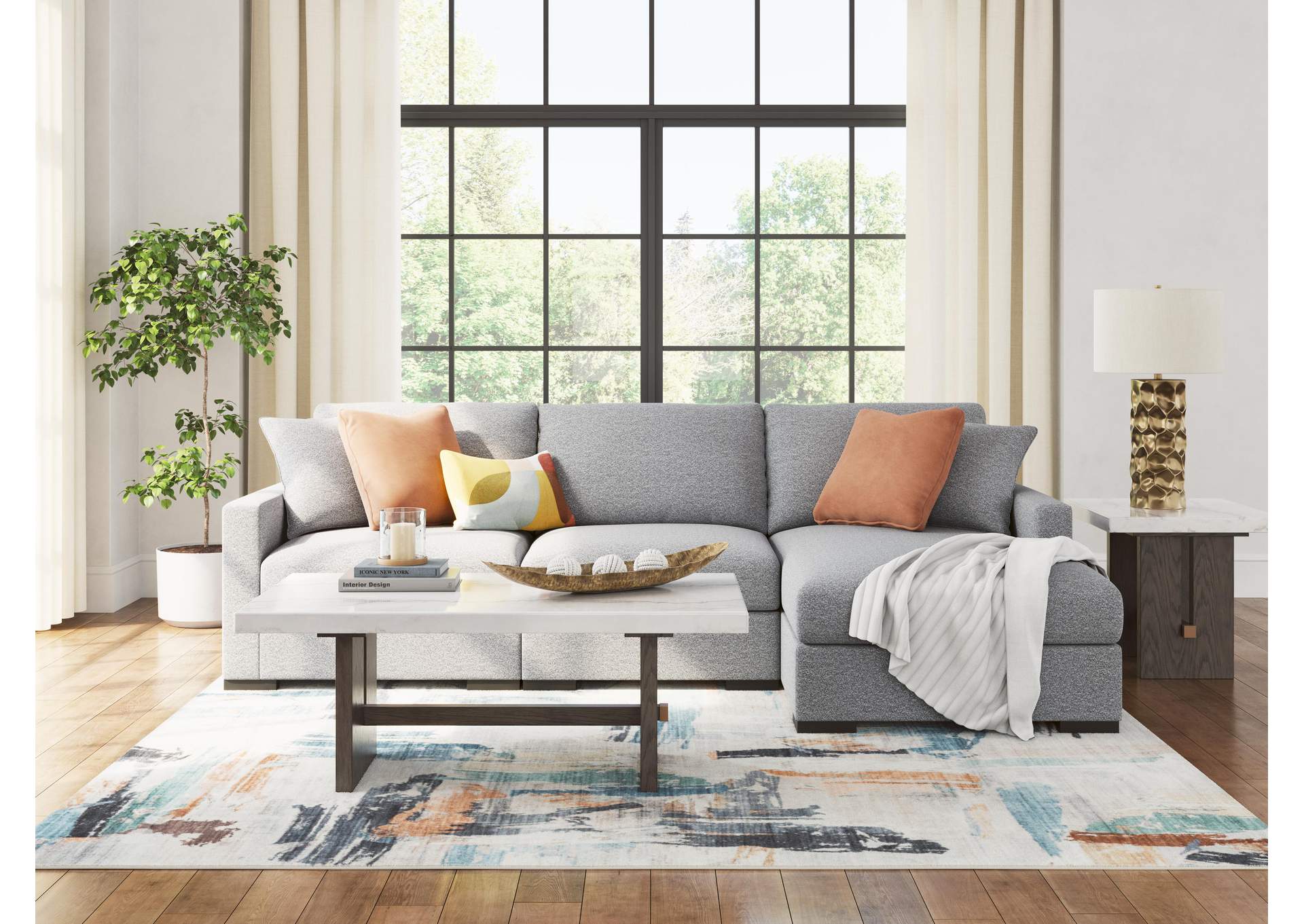 Omaha by Ashley 3-Piece Sectional with Chaise image 25