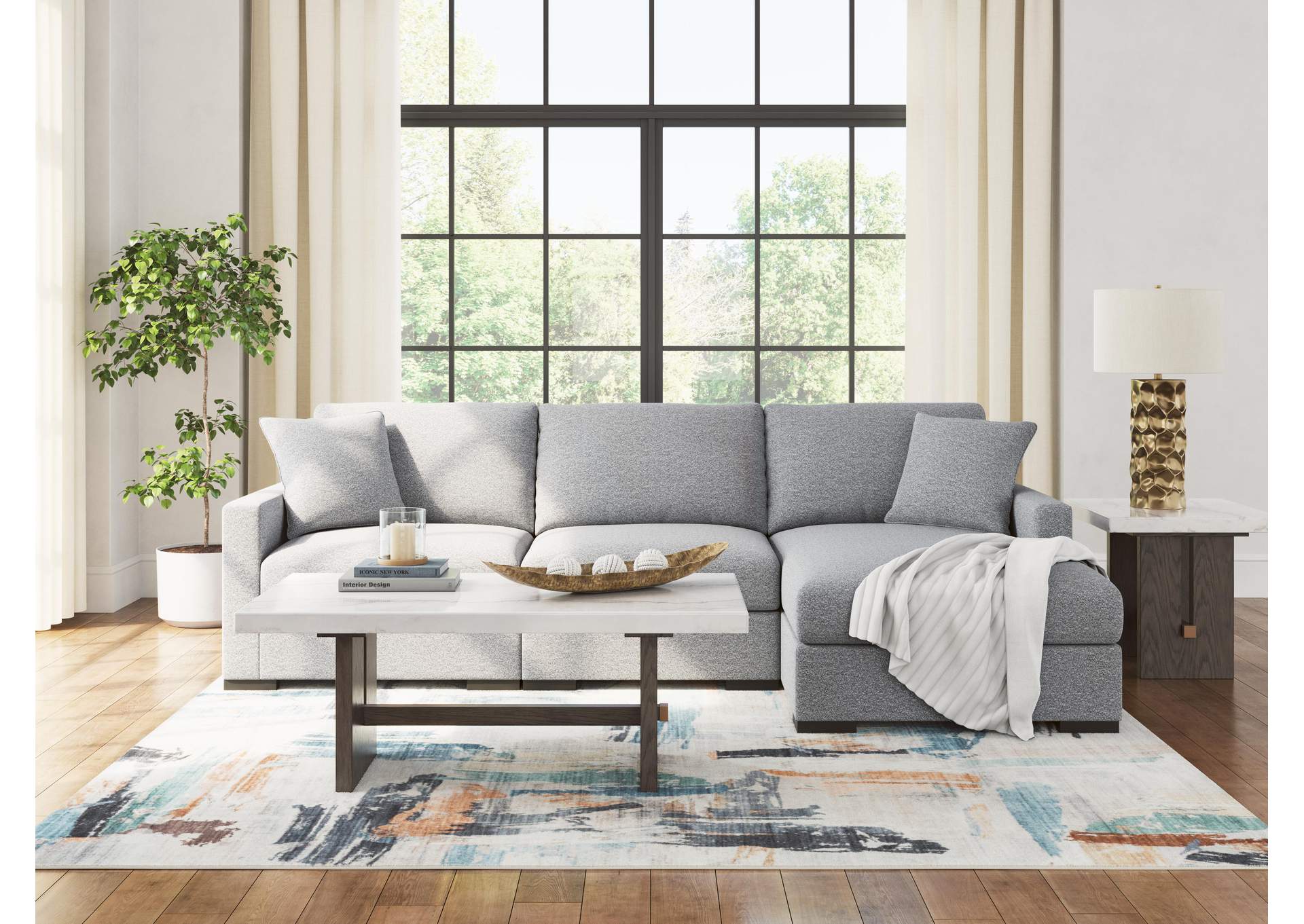 Omaha by Ashley 3-Piece Sectional with Chaise image 26