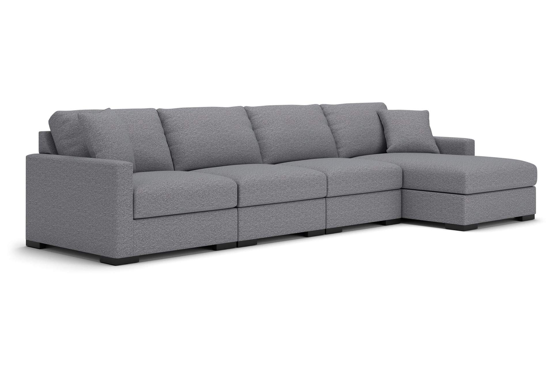 Omaha by Ashley 4-Piece Sectional with Storage Chaise image 1