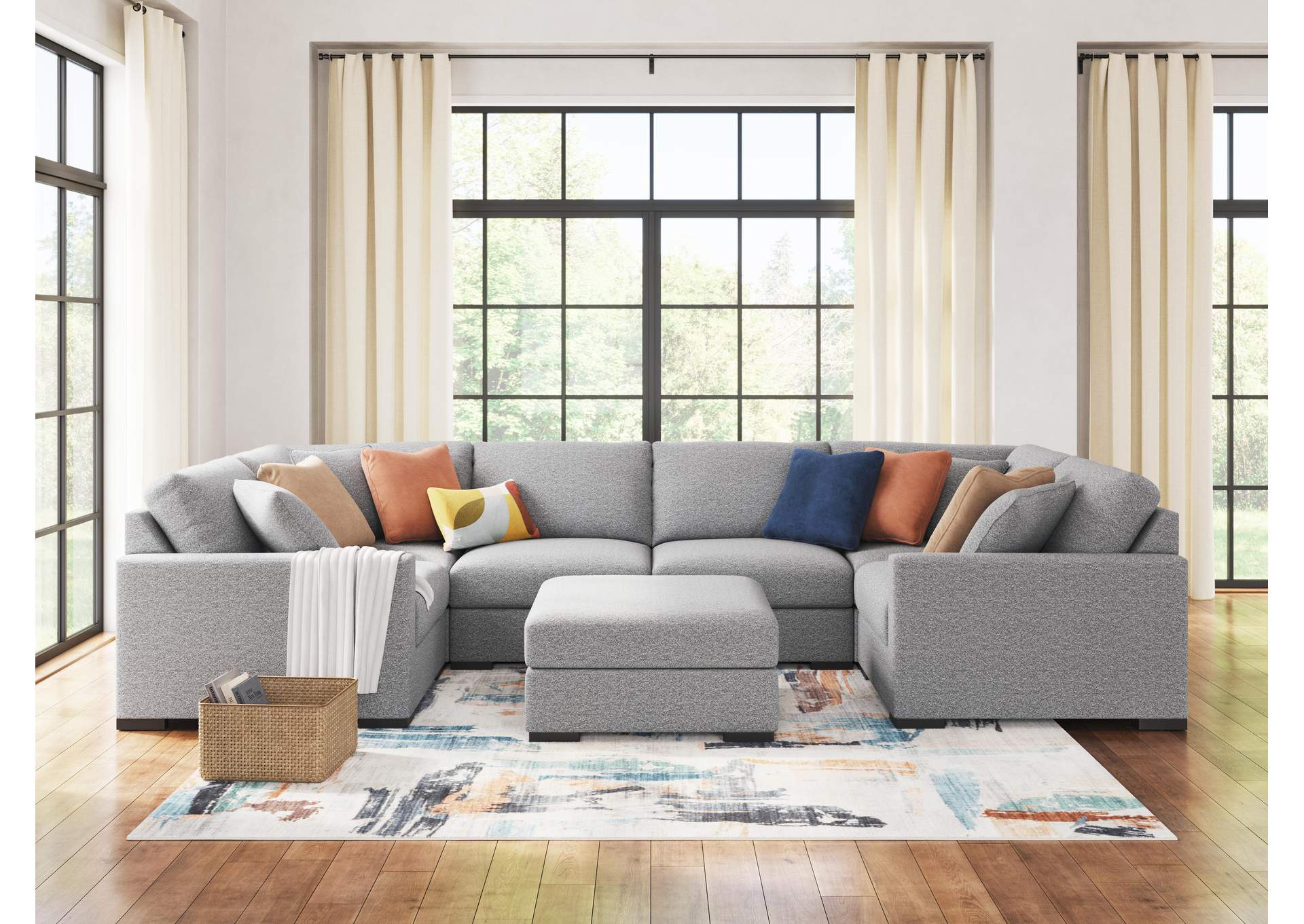 Omaha by Ashley 6-Piece Sectional image 4