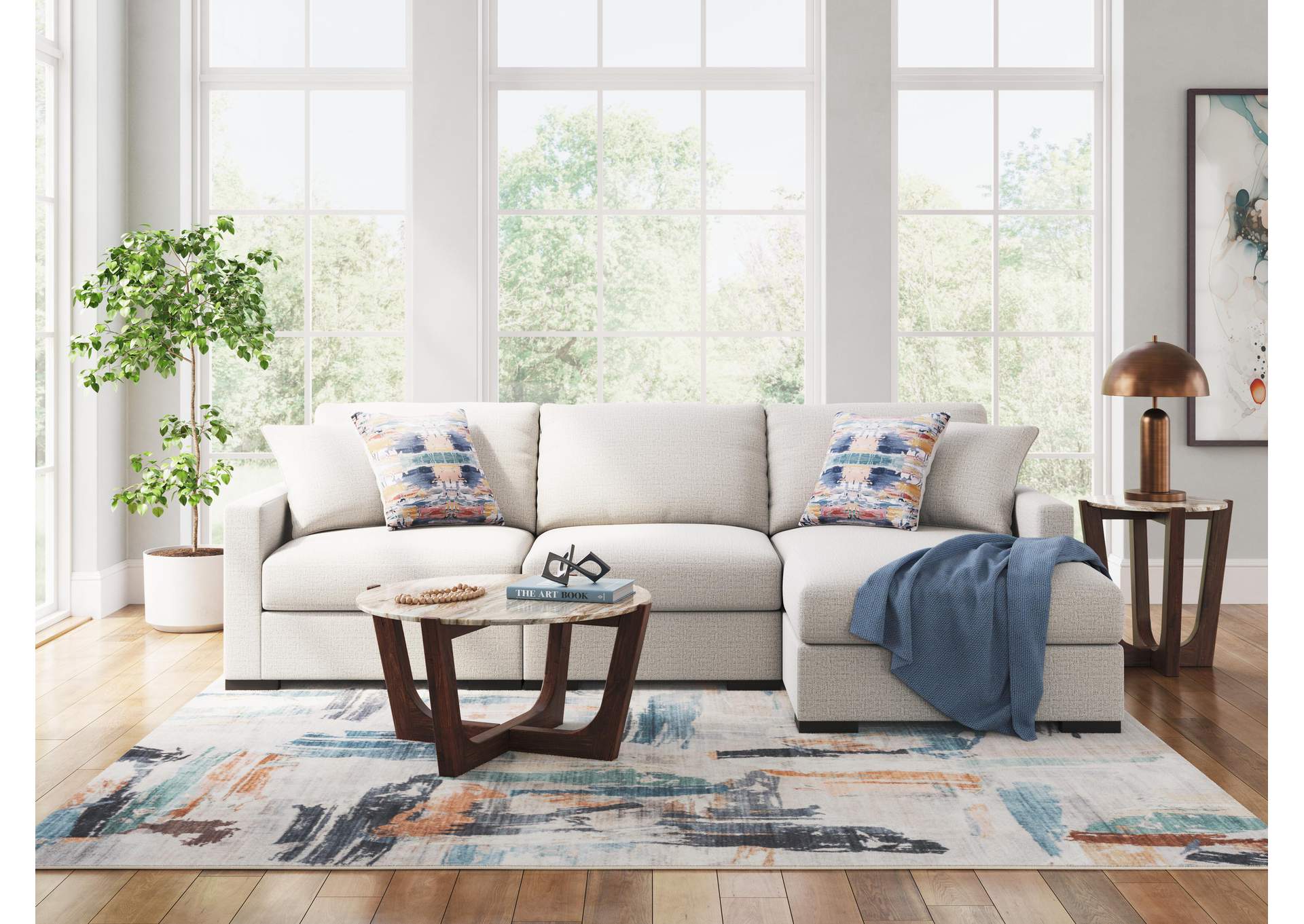 Omaha by Ashley 3-Piece Sectional with Chaise image 25