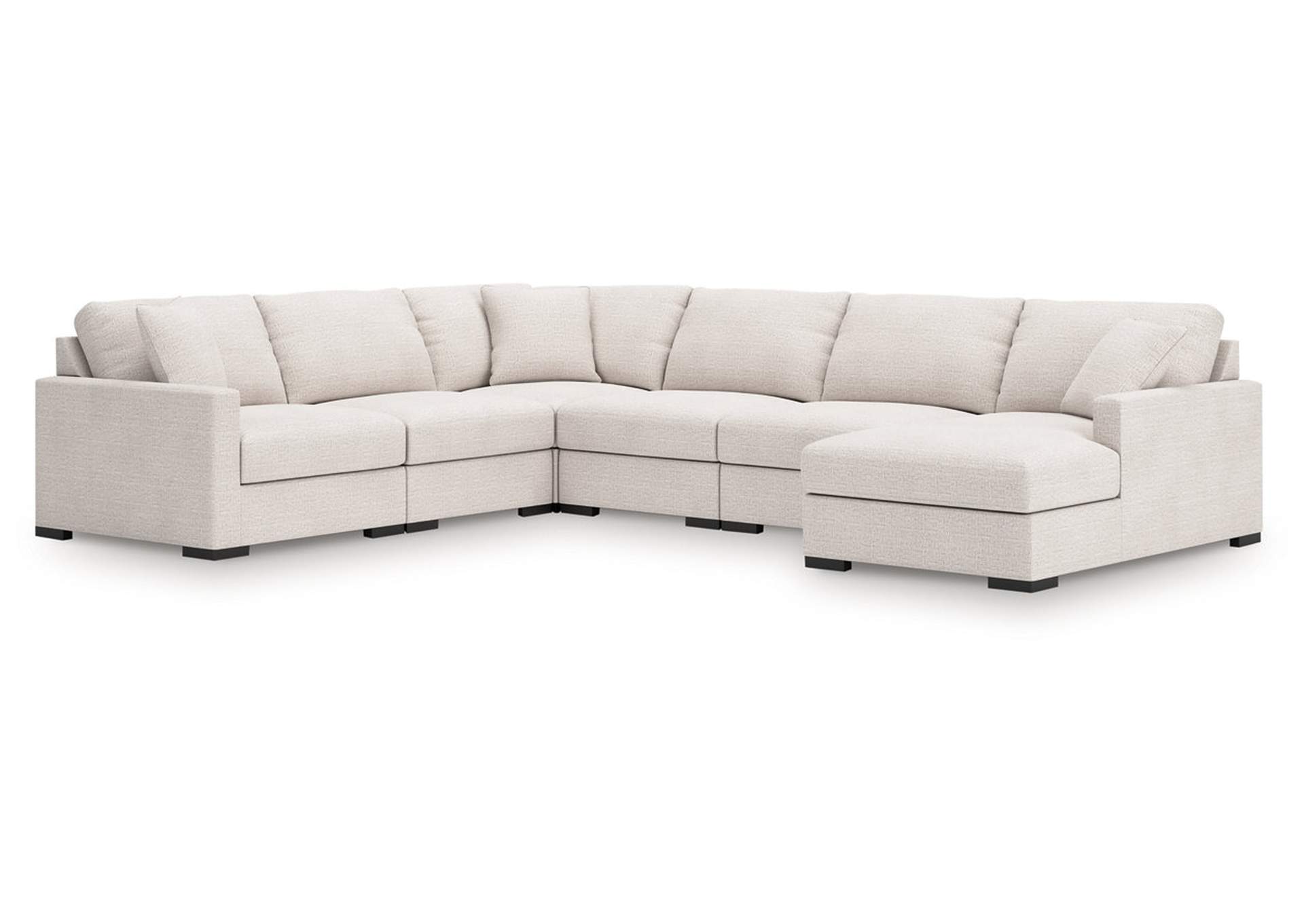 Omaha by Ashley 6-Piece Sectional with Chaise