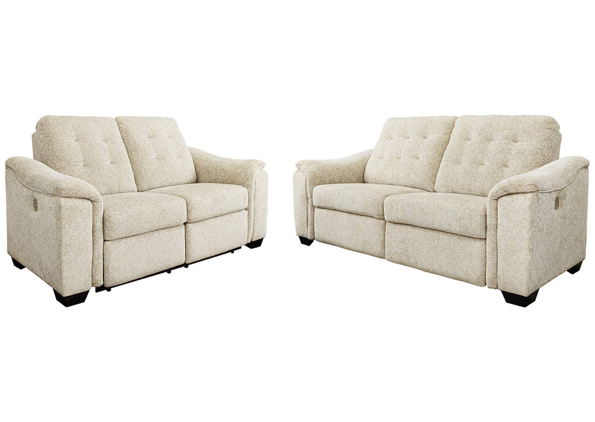 Beaconfield Power Reclining Sofa and Loveseat image 1