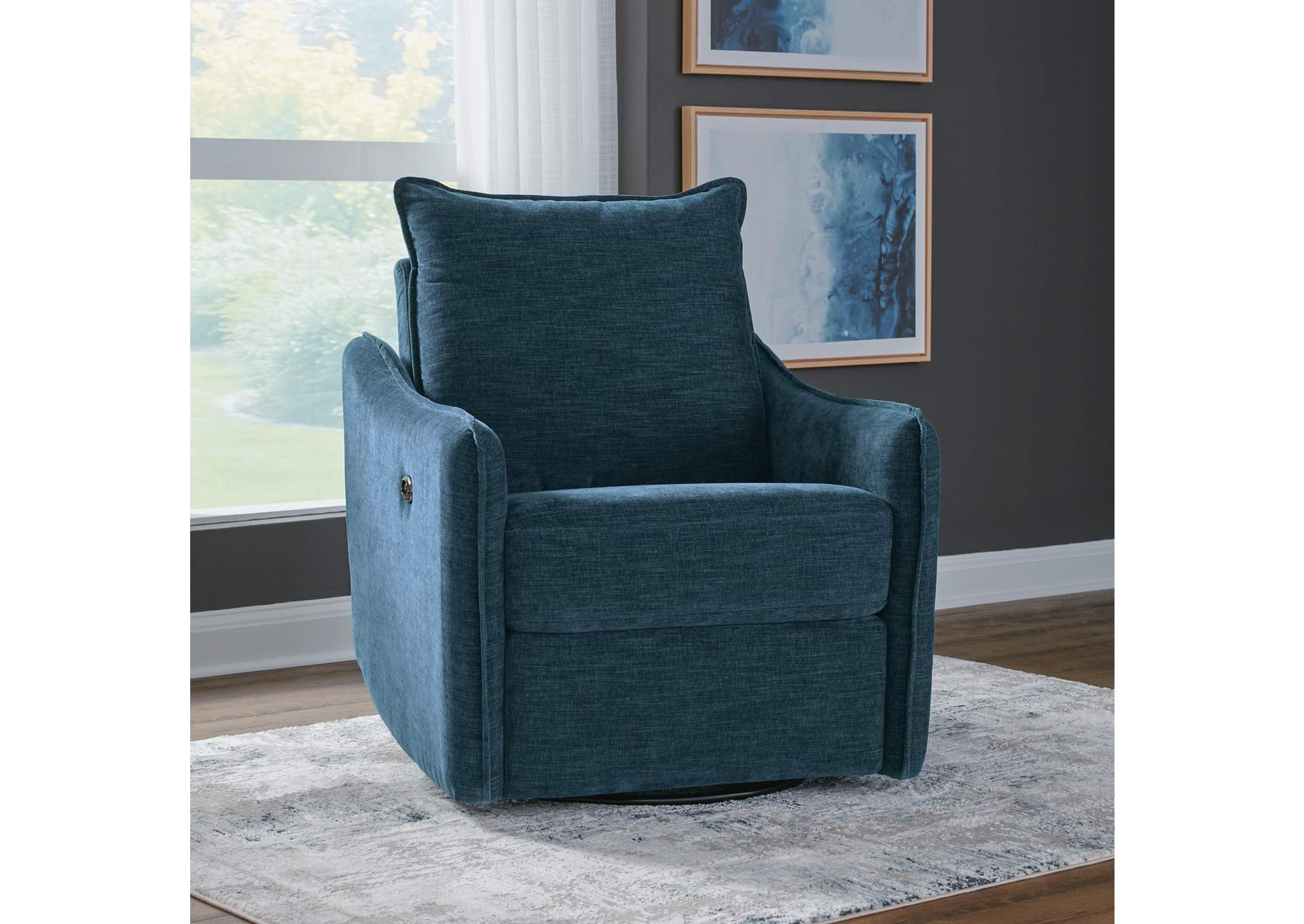 McBurg Swivel Power Recliner image 3